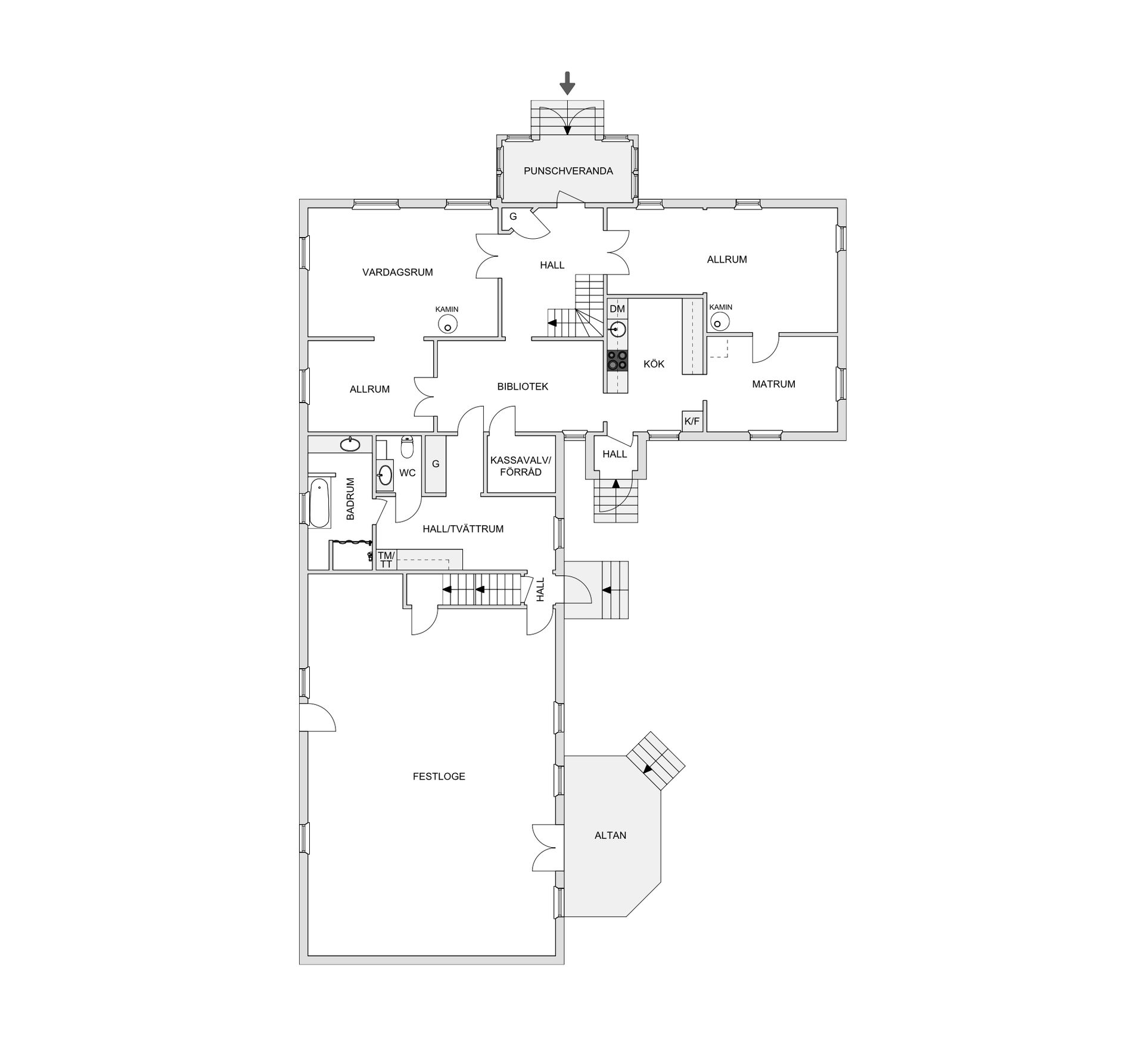 Villa, Vångagårdsvägen 24, Ballingslöv, Hässleholm