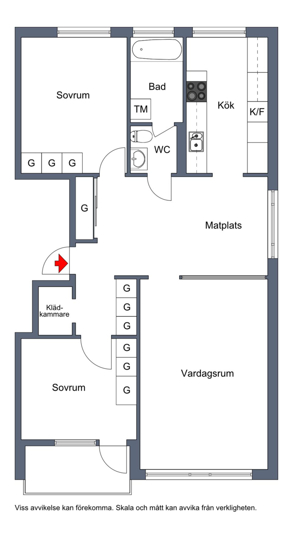 Bostadsrätt, Örngatan 1 B, Vännäs