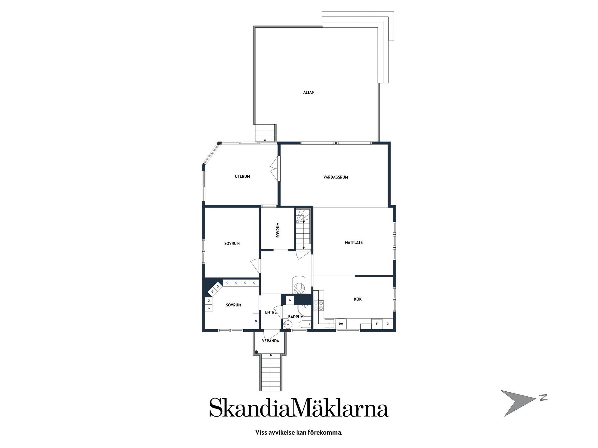 Villa, Bågvägen 9, Centalt, Strängnäs