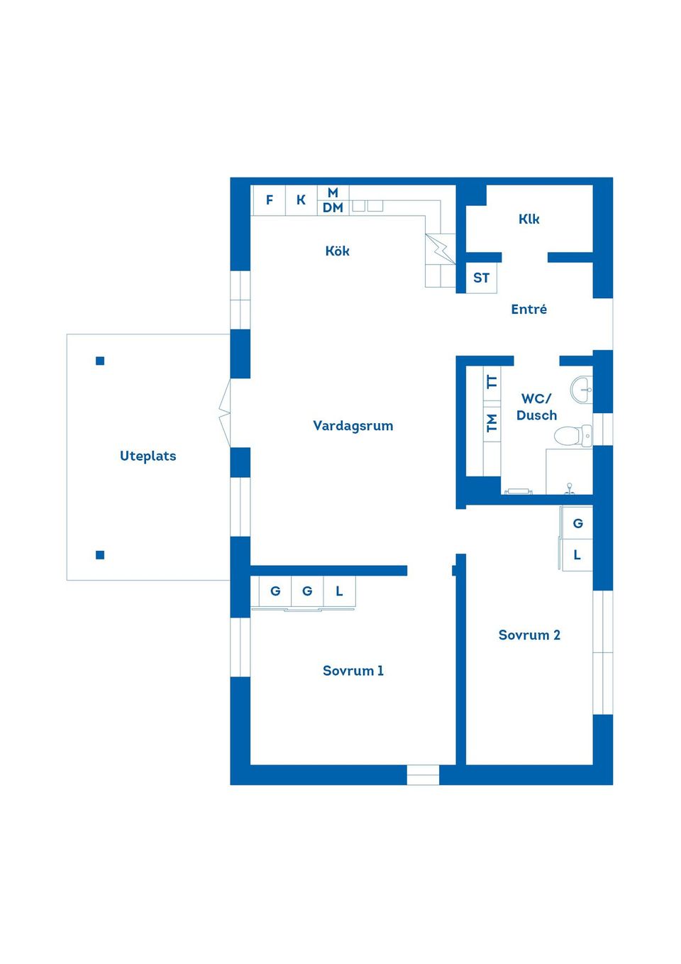 Bostadsrätt, Blåeldsbågen 39A, Sturefors, Linköping