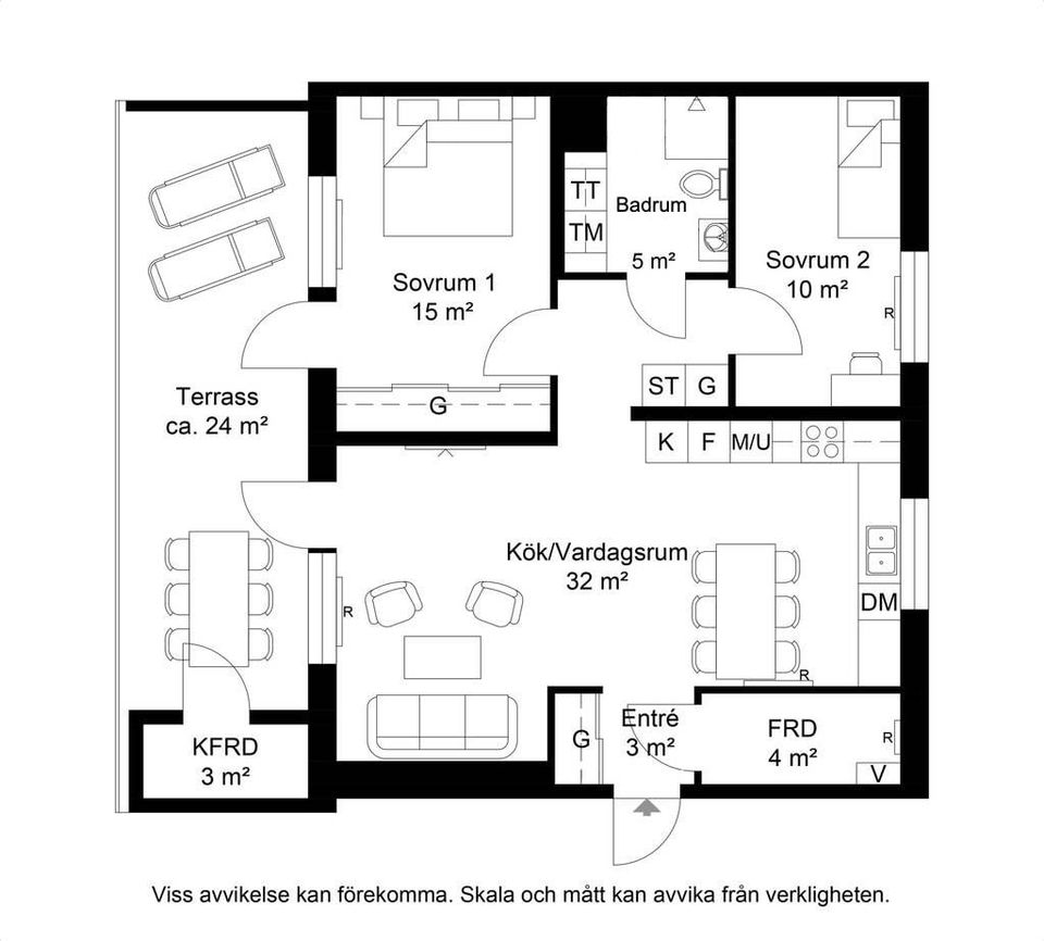 Bostadsrätt, Skrivaregatan 36, Hyllie, Malmö