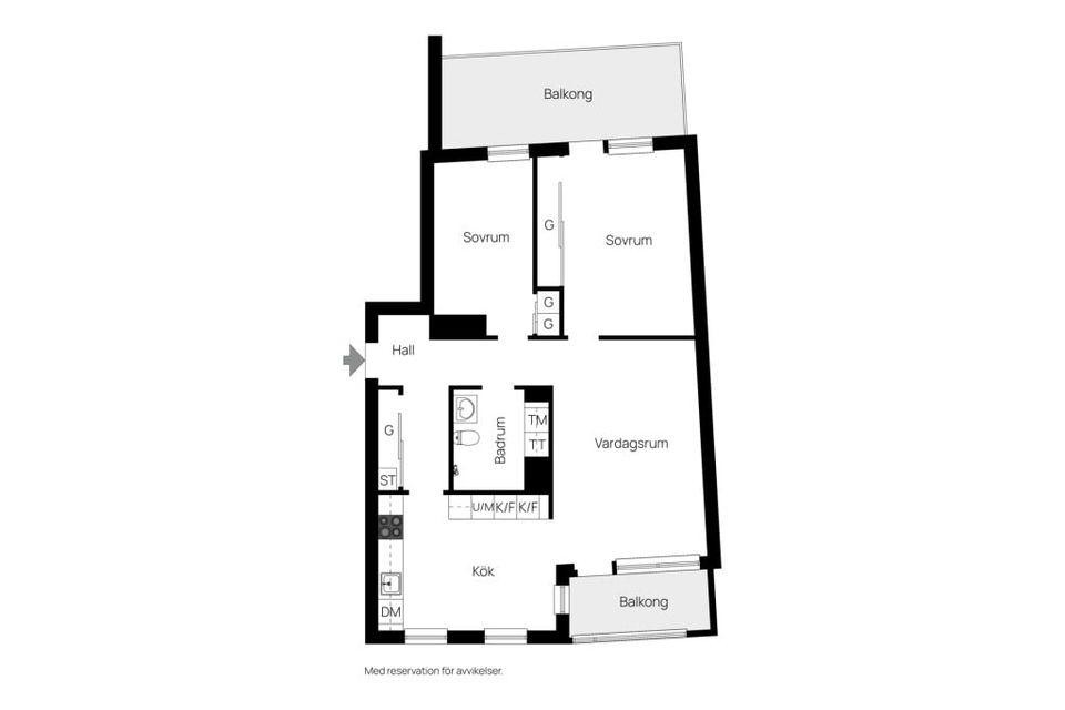 Bostadsrätt, Hammarby Allé 5, Hammarby sjöstad, Stockholm