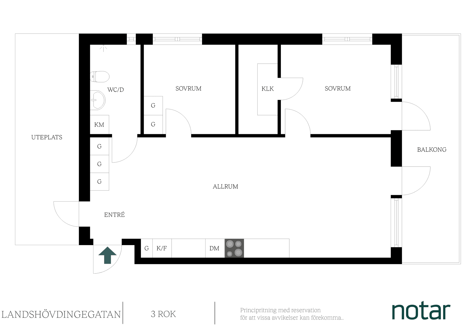 Bostadsrätt, Landshövdingegatan 33, Mölndal