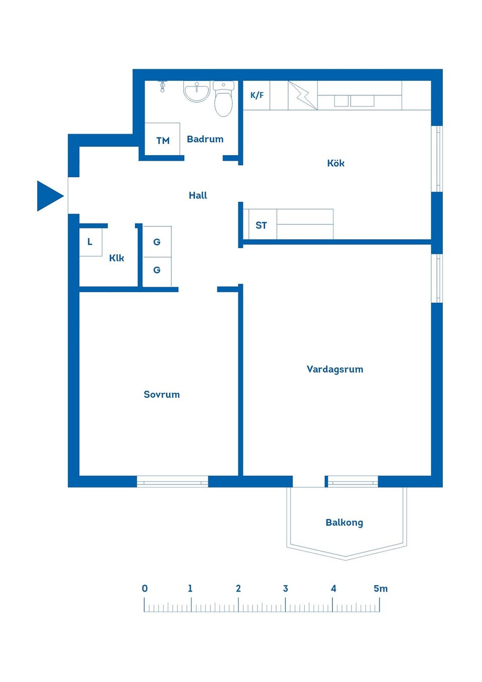 Bostadsrätt, Södra Storängsvägen 41, Hårstorp, Finspång