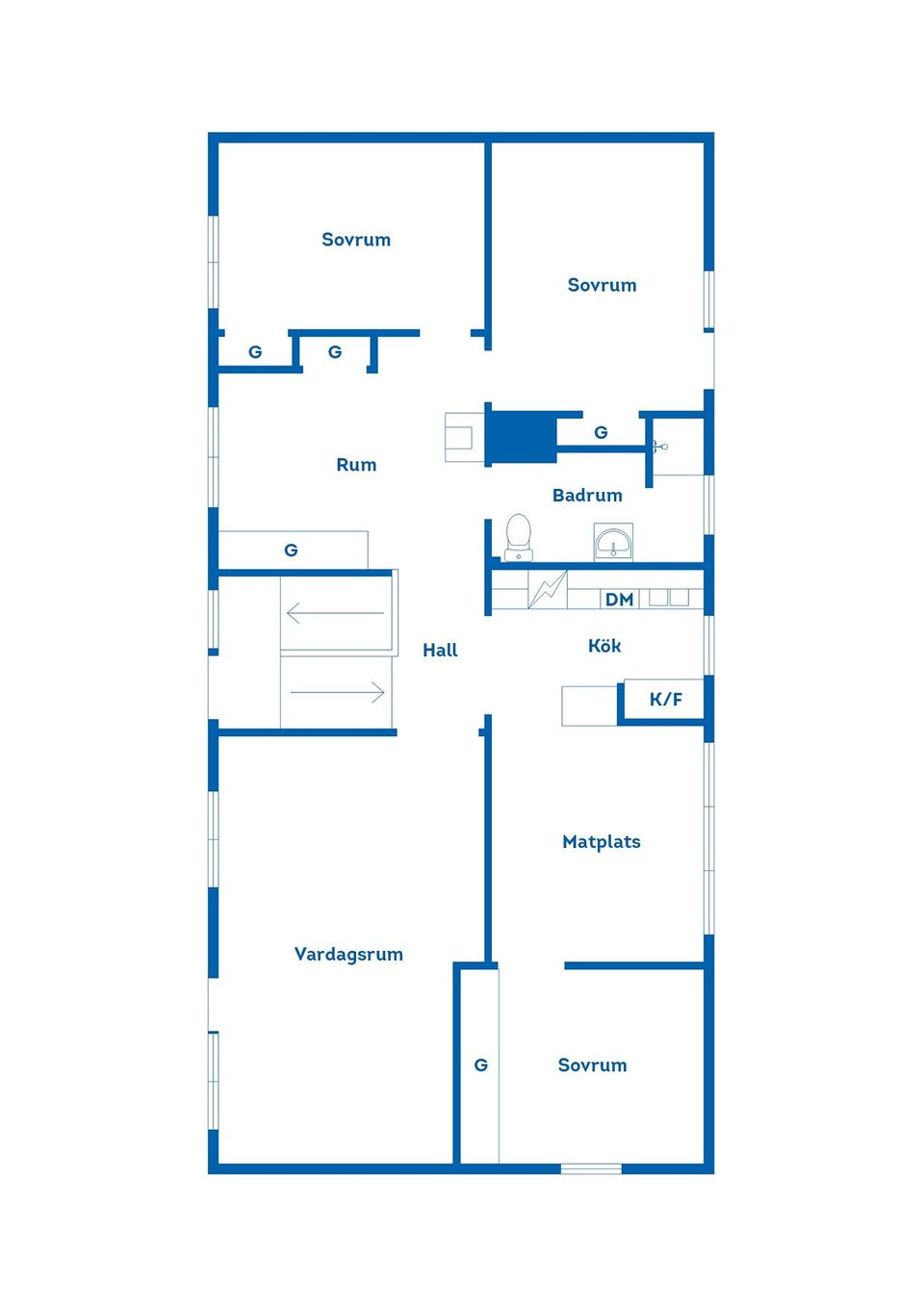 Villa, Blomgatan 5, Tratten, Oskarshamn