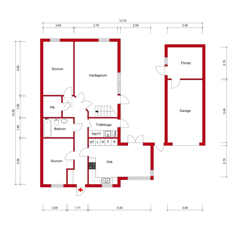 Bostadsrätt, Piongatan 10, Åstorp