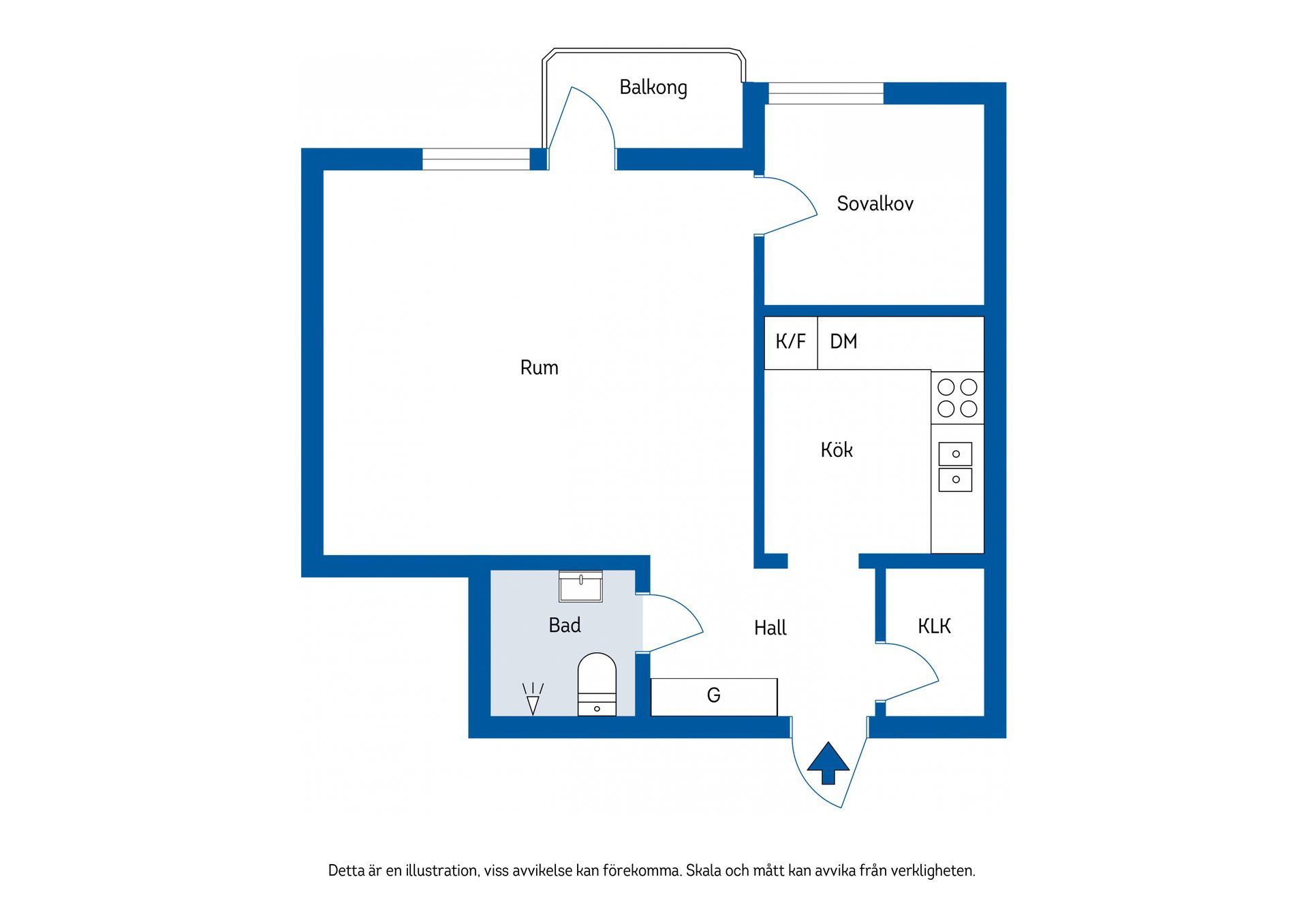 Bostadsrätt, Storgatan 46B, Sundsvall centrum, Sundsvall