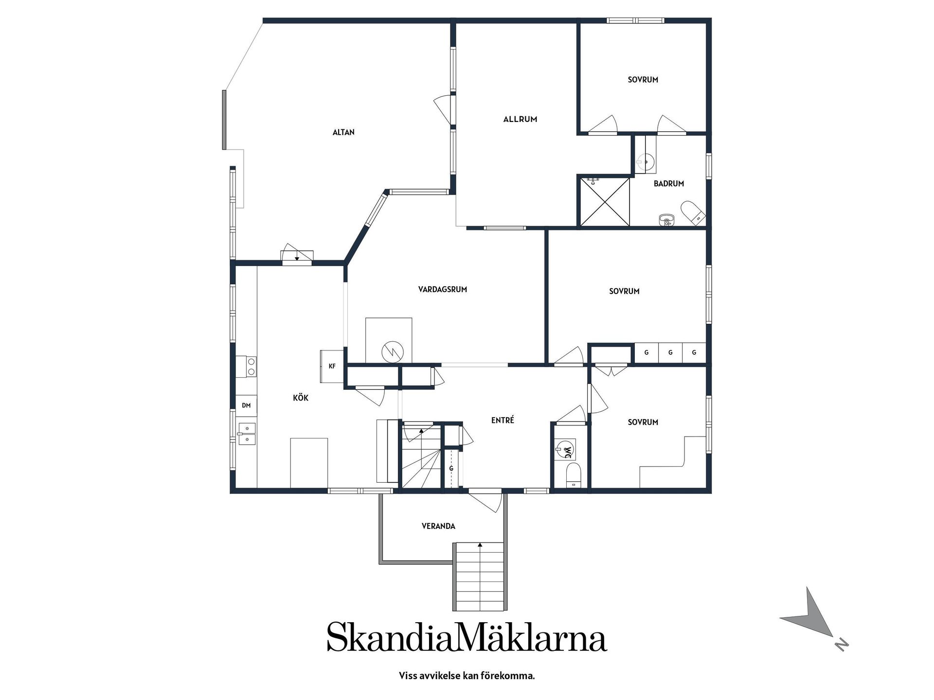 Villa, Flodins väg 5, Strängnäs