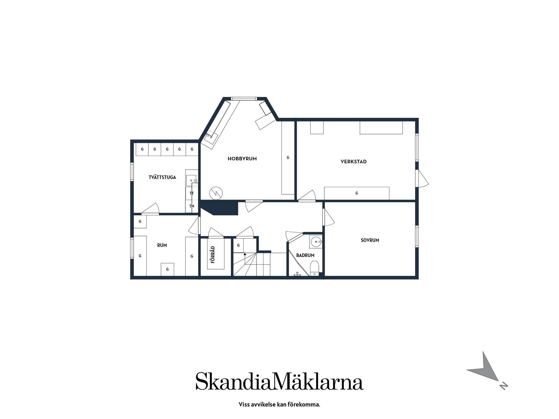 Villa, Flodins väg 5, Strängnäs