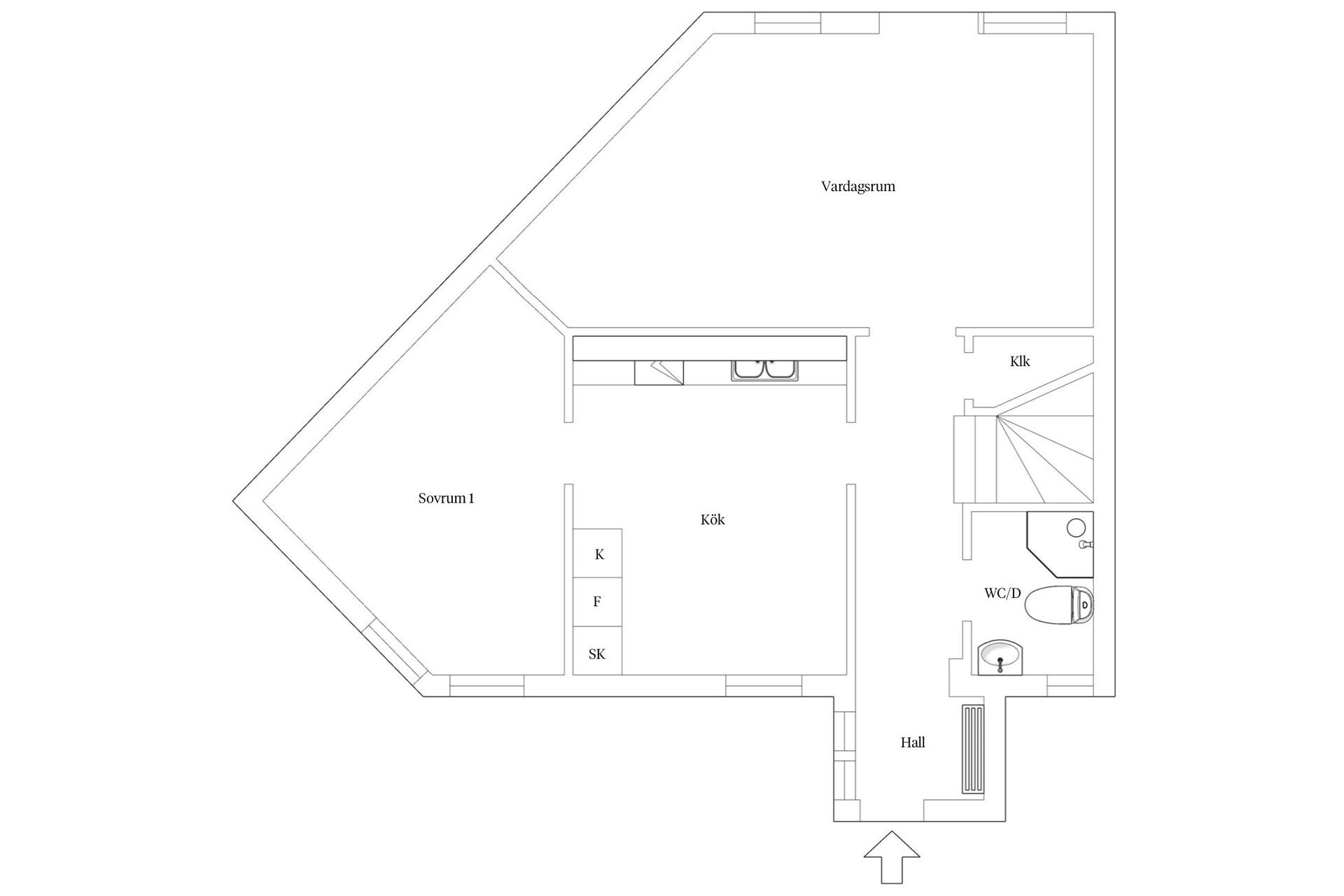 Bostadsrätt, Radhus, Von Platens Allé 10, Ramlösa, Helsingborg