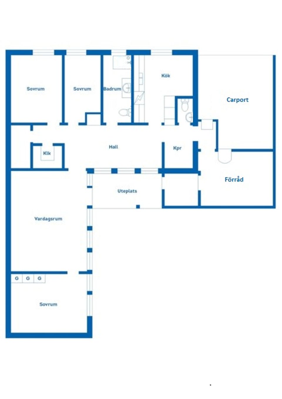 Bostadsrätt, Jägaregatan 40, Marieholm, Mariestad