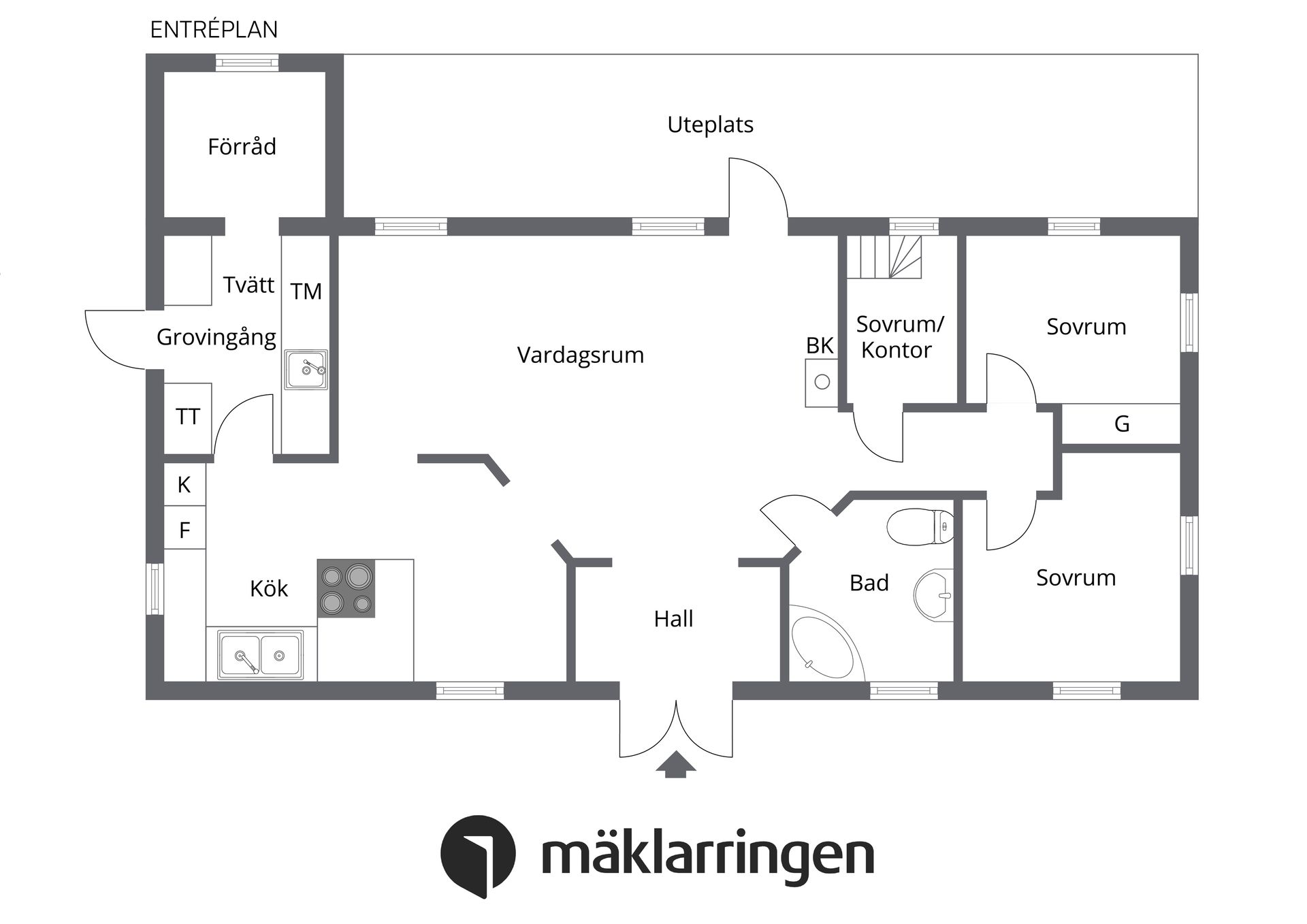 Gård/Skog, Vallby Hånningby 18, Vallby, Enköping