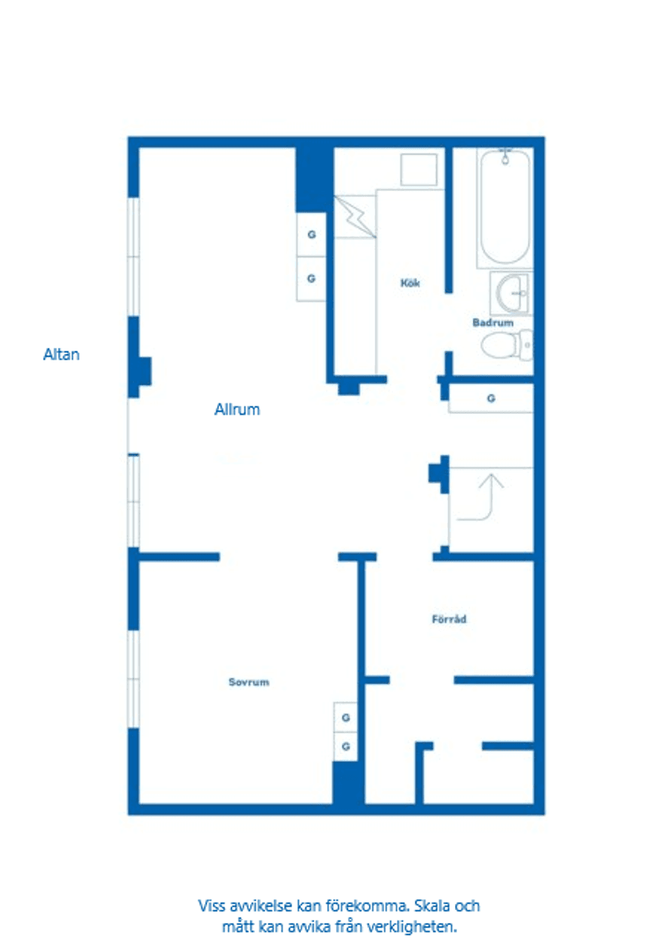 Bostadsrätt, Radhus, Månskensgatan 30 E, Andersberg, Gävle