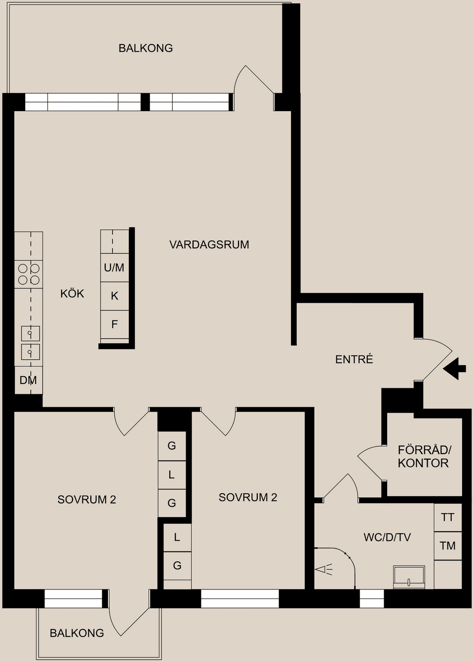 Bostadsrätt, Sysslomansgången 10, Sandbyhov, Norrköping