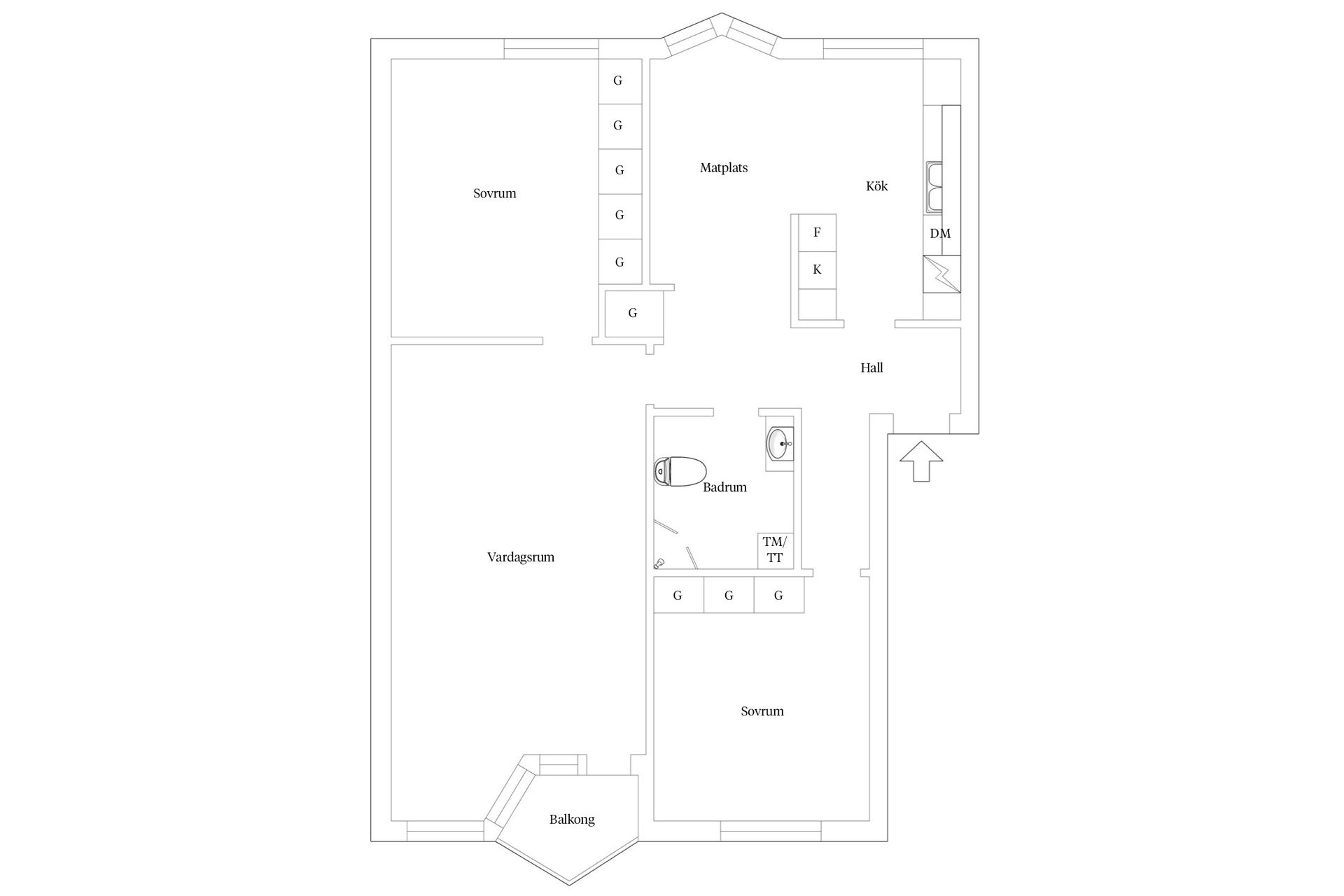 Bostadsrätt, Erikslustvägen 46, Erikslust, Malmö