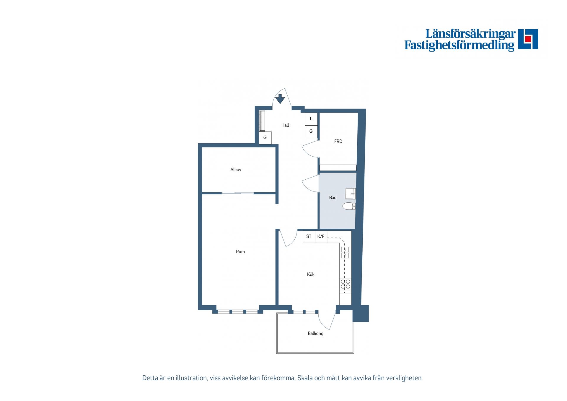Bostadsrätt, Källgatan 3A, Strängnäs Centrum, Strängnäs