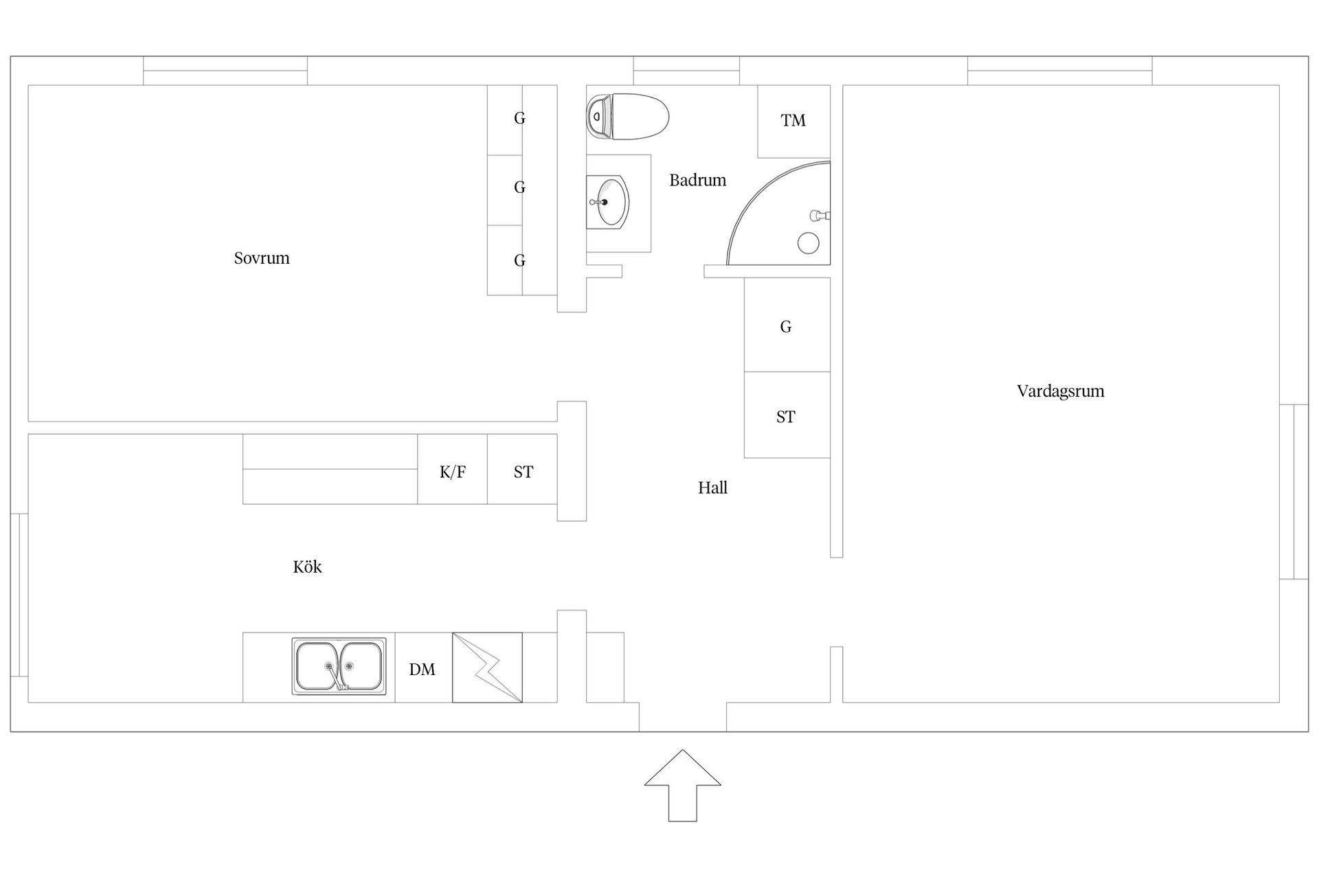 Bostadsrätt, Drottningvägen 5A, Hersby, Lidingö