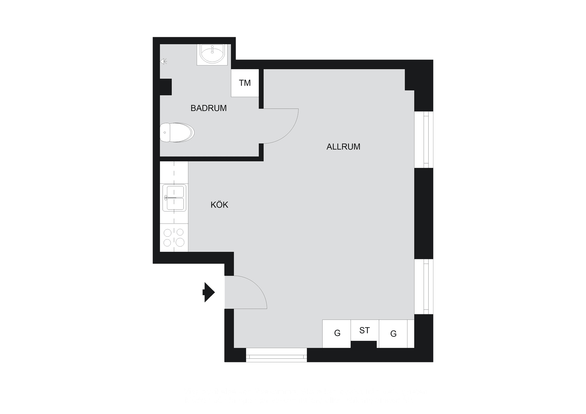 Bostadsrätt, Villavägen 37, Kåbo, Uppsala