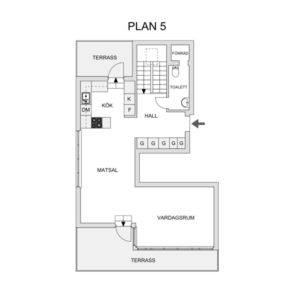 Bostadsrätt, Björnvägen 4, Torsvik/Herserud, Lidingö