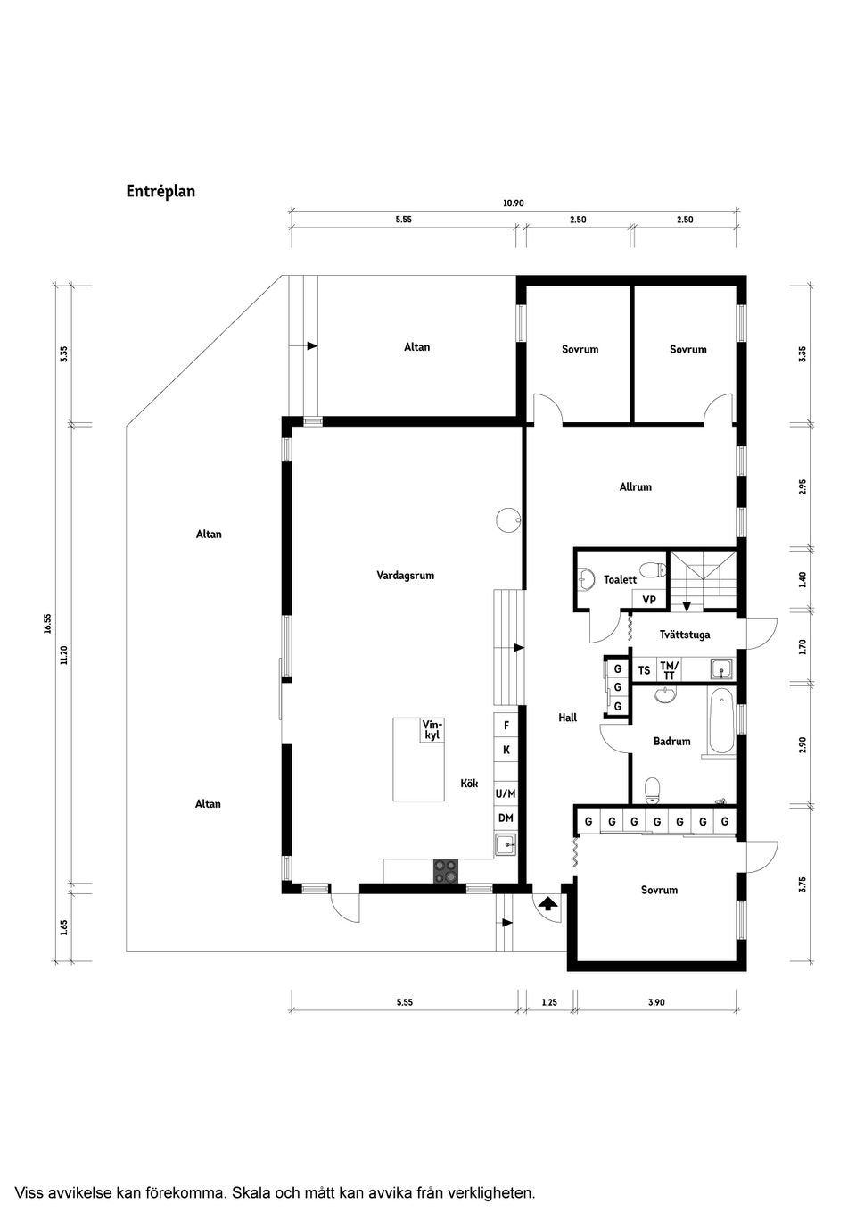 Villa, Altardalsvägen 42, Vallda, Kungsbacka