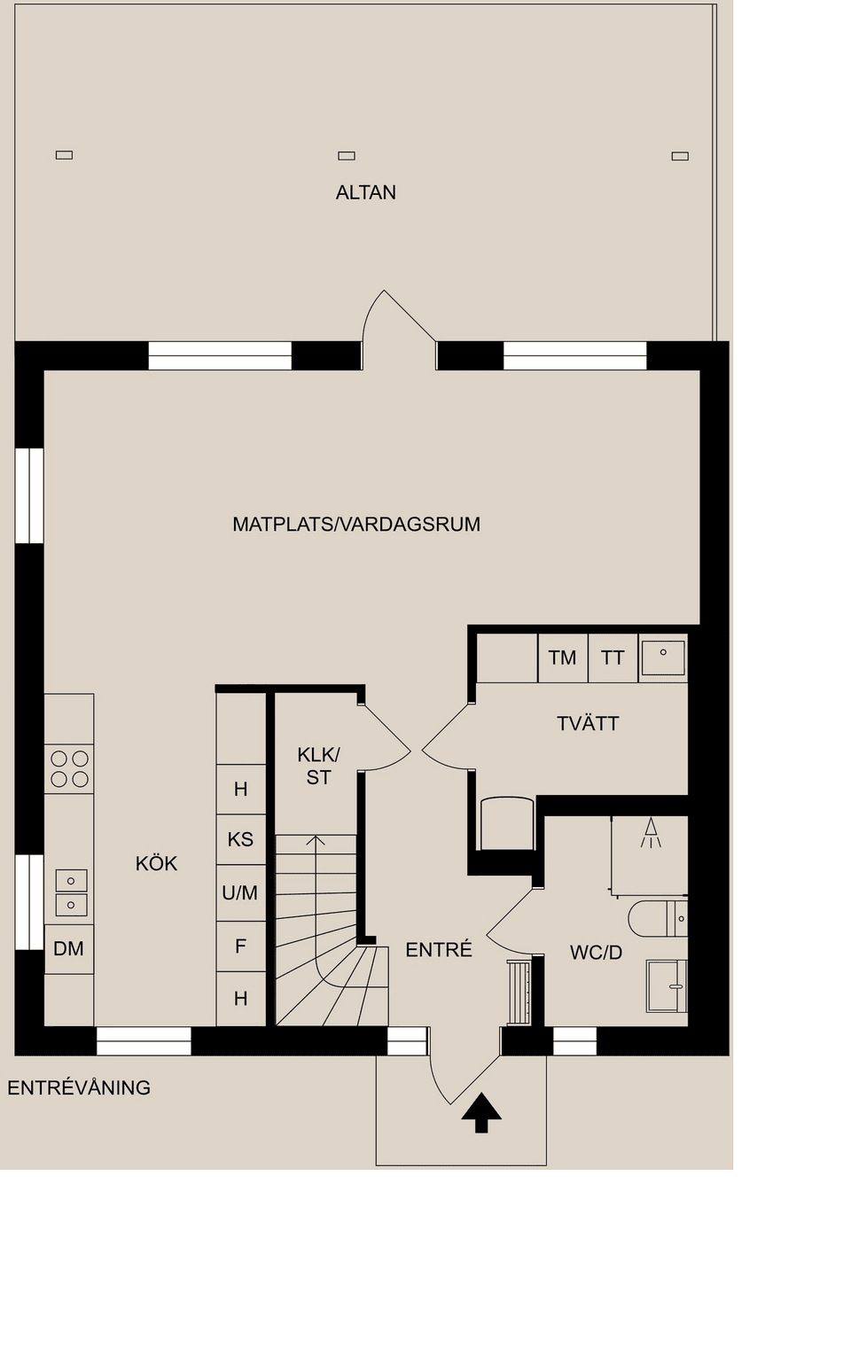 Radhus, Koriandervägen 11A, Krokek - Torsviken, Norrköping