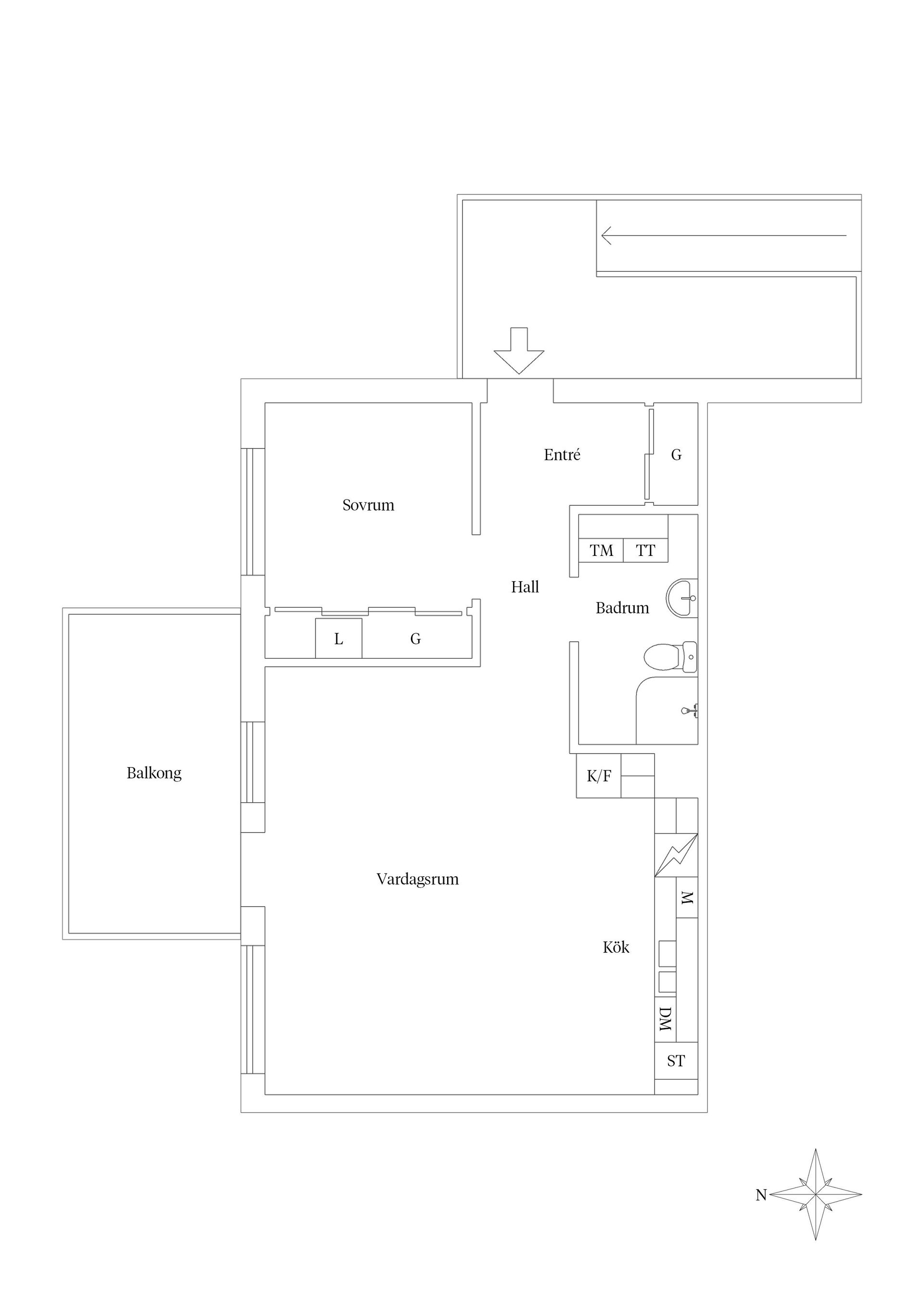 Bostadsrätt, Hildgatan 8C, Vikingstad, Linköping