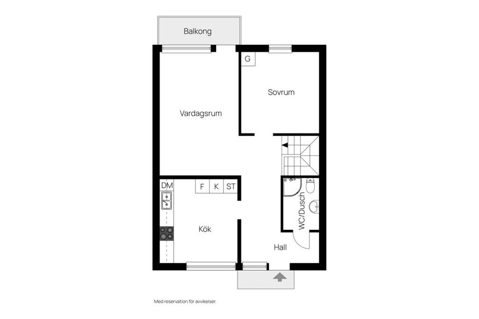 Bostadsrätt, Bergåsvägen 14, Anderstorp, Gislaved