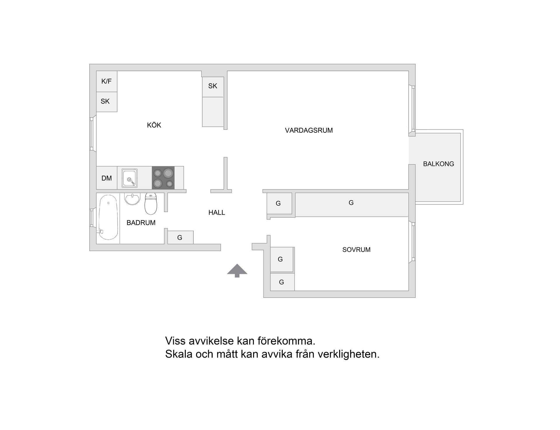 Bostadsrätt, Gullmarsvägen 77, 3tr, Årsta, Stockholm