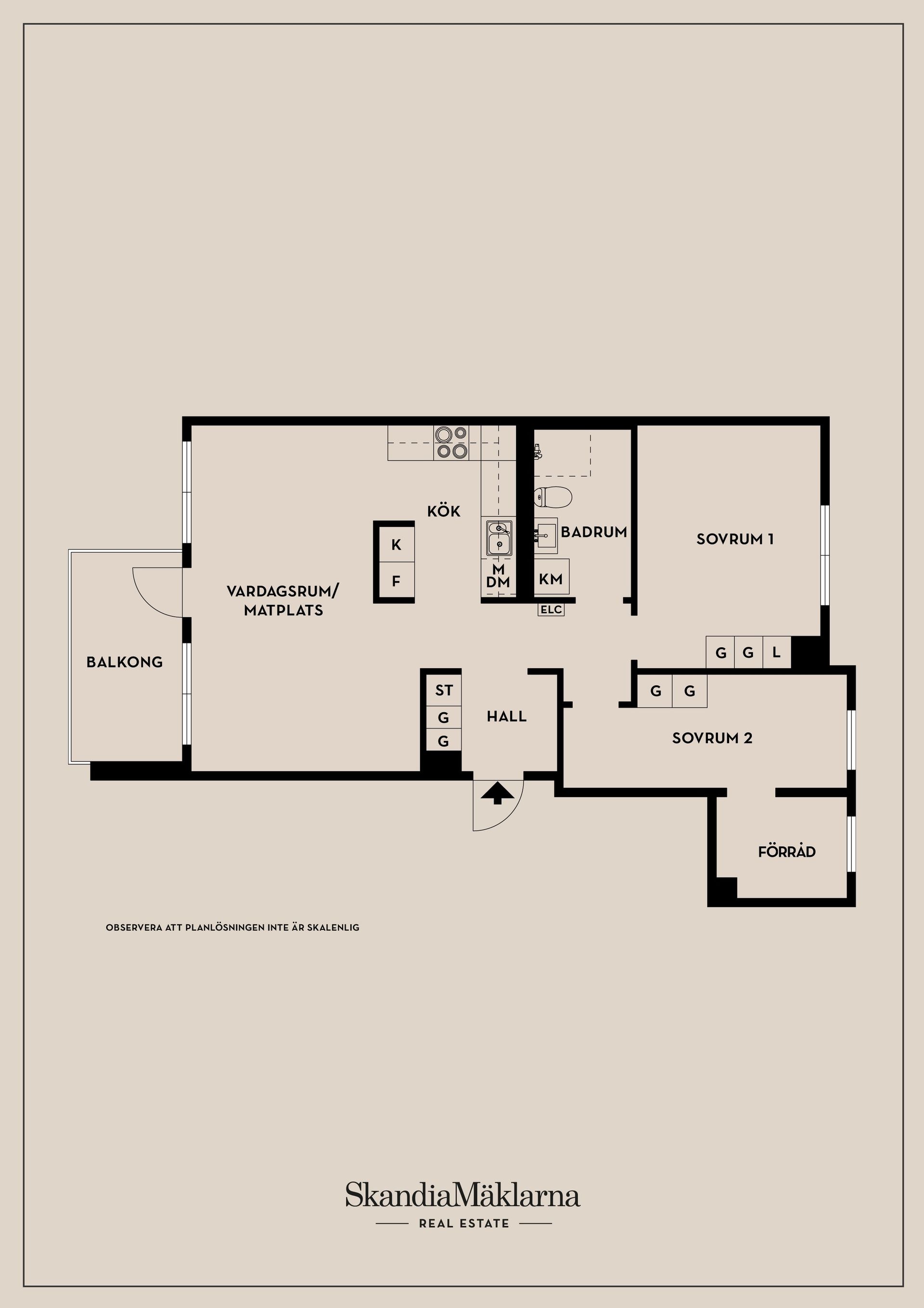Bostadsrätt, Karlslundsvägen 30, våning 3, Barkarbystaden, Järfälla