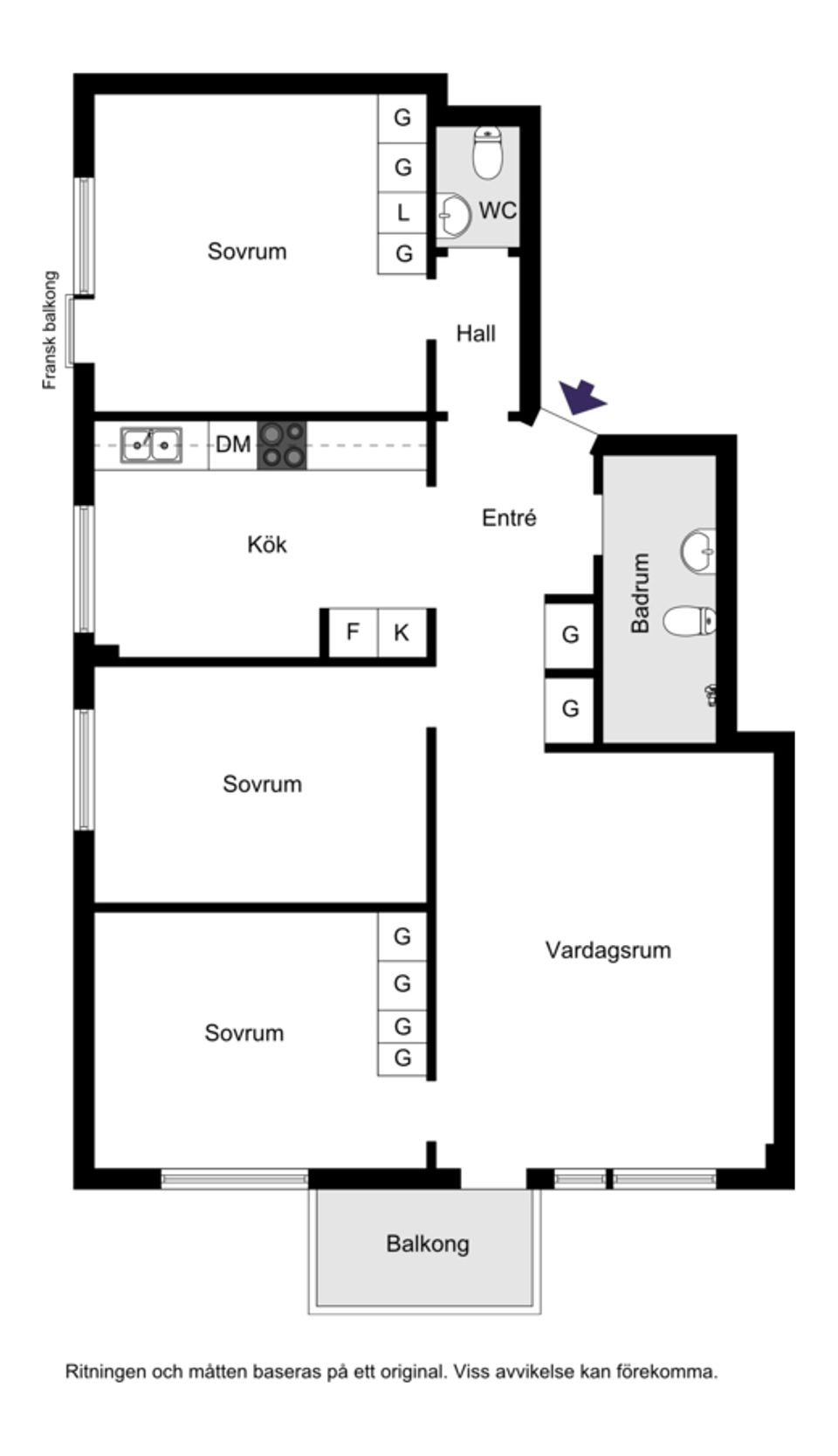 Bostadsrätt, Lövgatan 68, 1tr, Råsunda, Solna