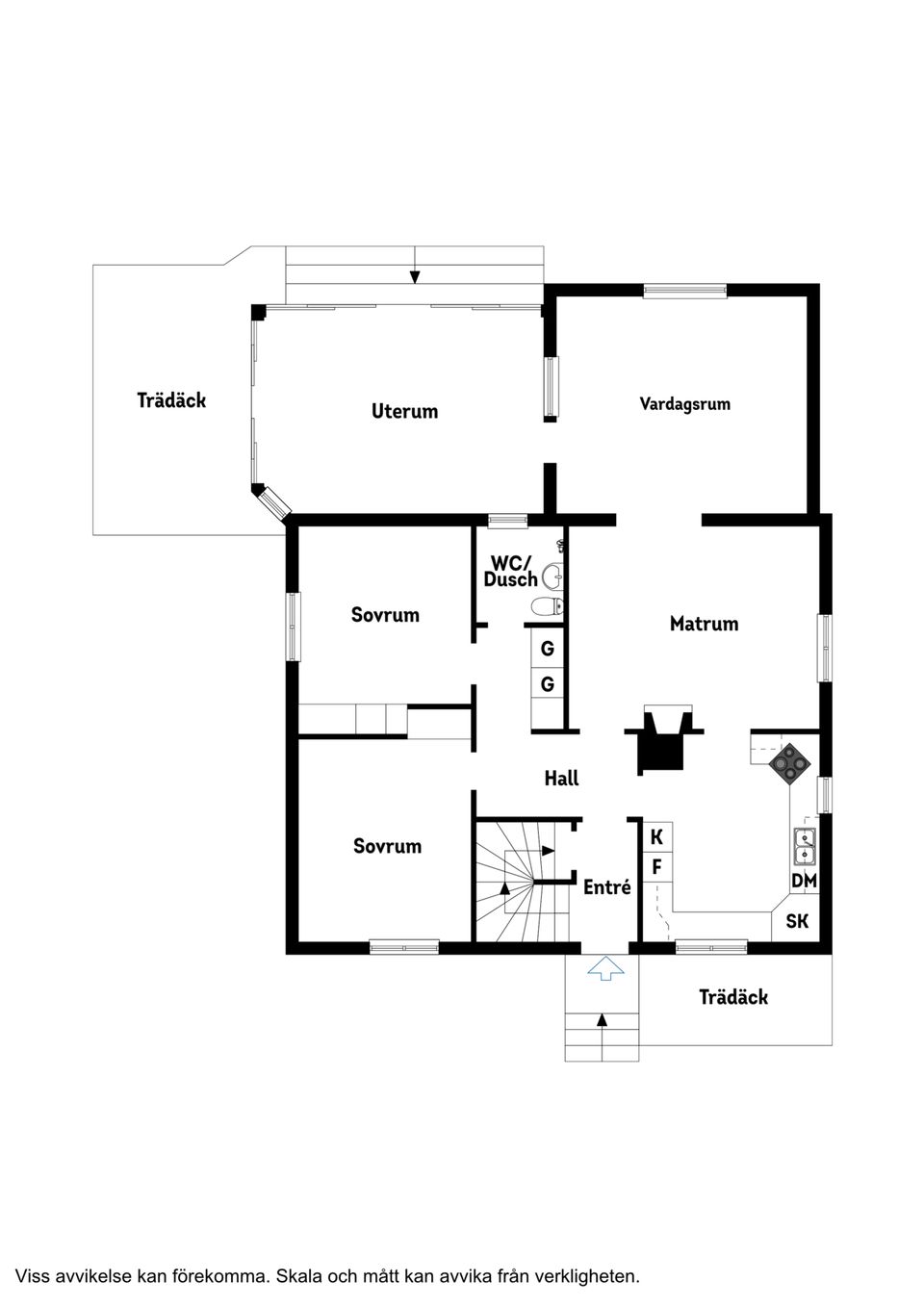 Villa, Långgatan 17, Sjukhusområdet, Tranås