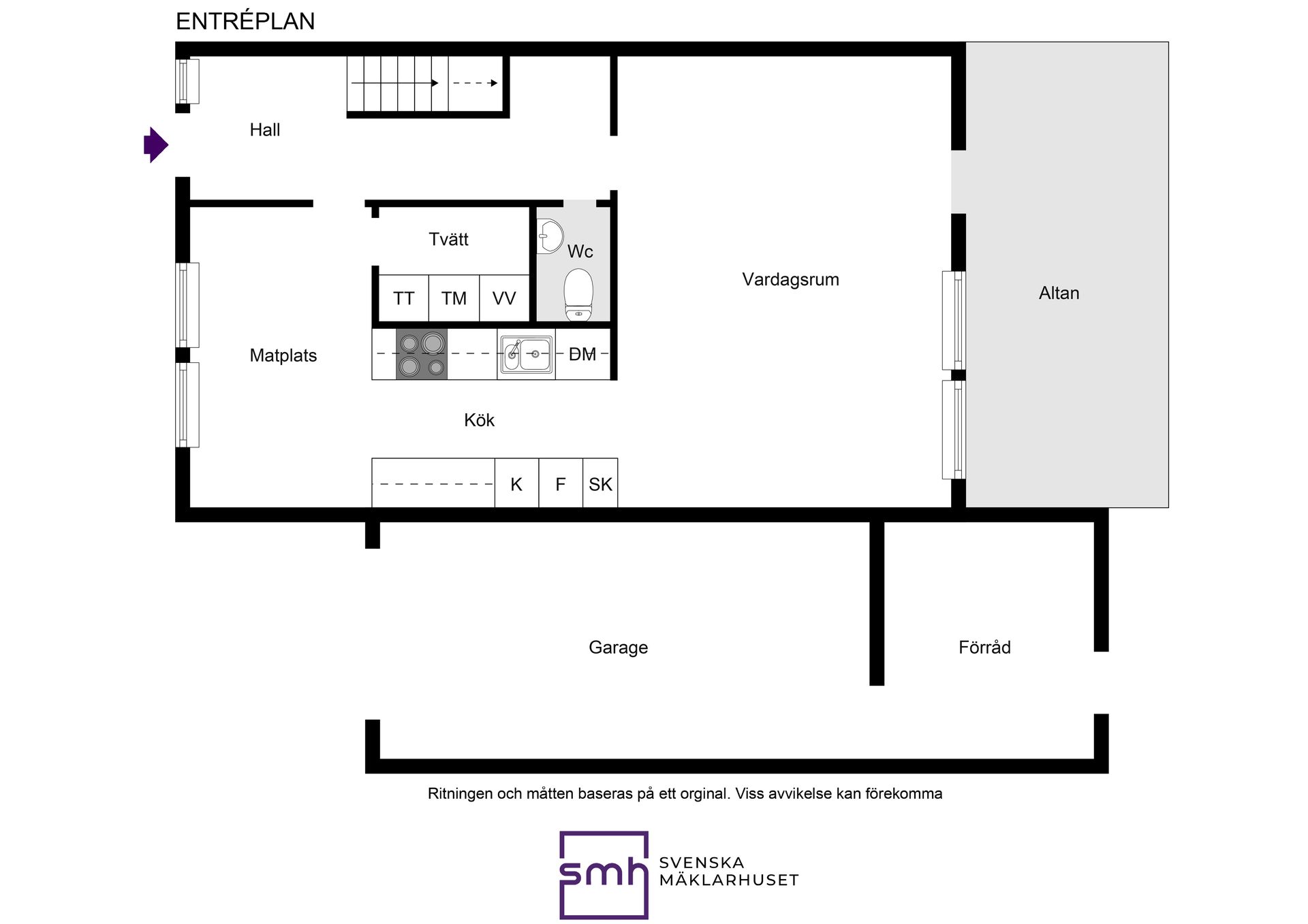 Villa, Radhus, Gavottvägen 3, Kungsängen/Brunna, Upplands-Bro