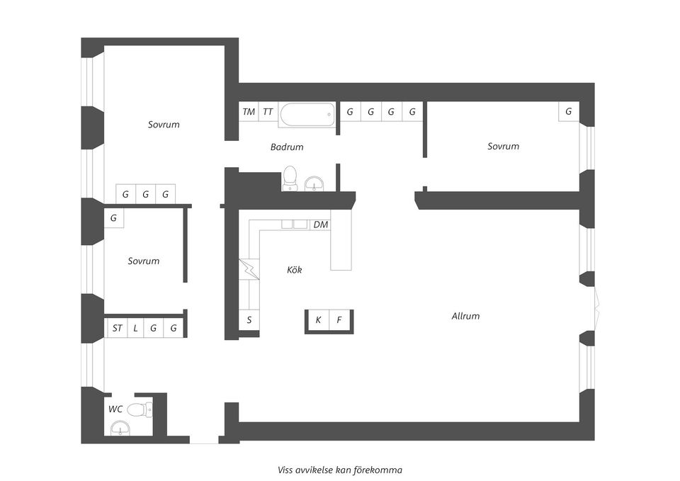 Bostadsrätt, Lagercrantz Plats 7B, Regementstaden, Borås