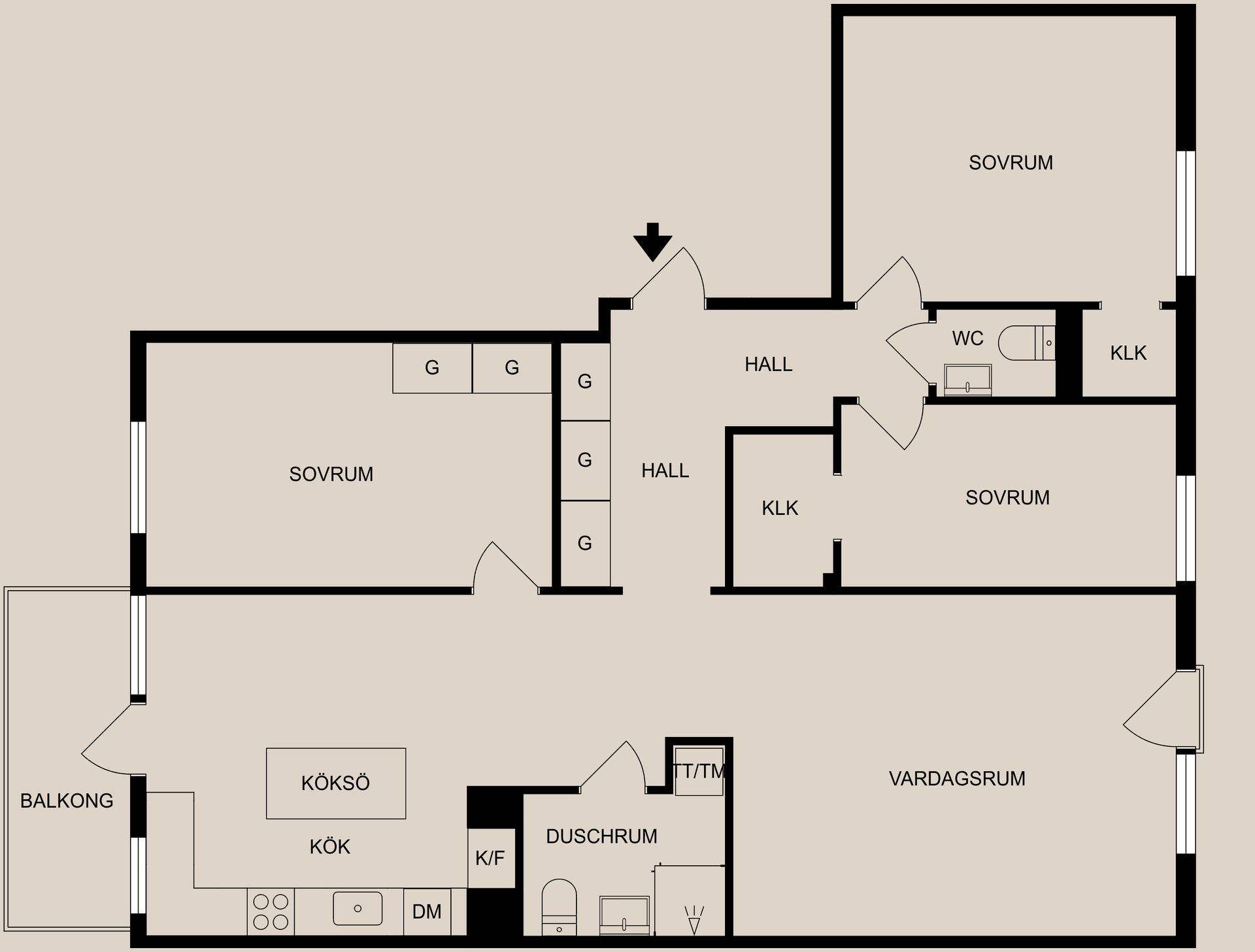 Bostadsrätt, Rösgången 17, Eneby, Vidablick, Norrköping
