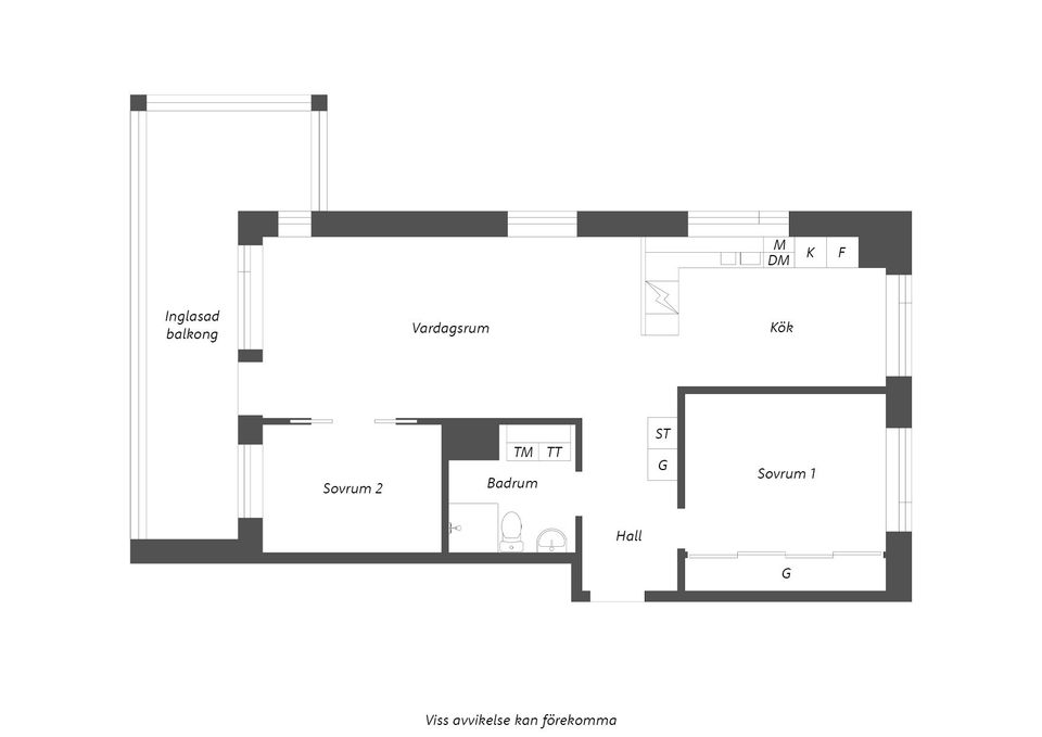 Bostadsrätt, Kråkekärrsgatan 11C, Norrmalm, Borås