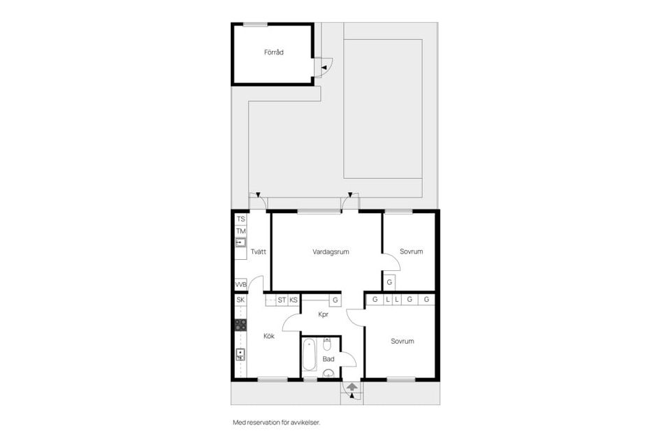 Radhus, Solvgången 22, Frennarp, Halmstad