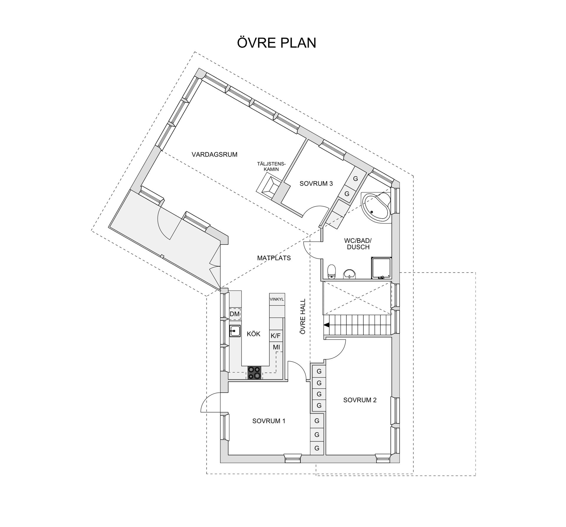 Villa, Poppelvägen 51, Fornudden-Persudde, Tyresö