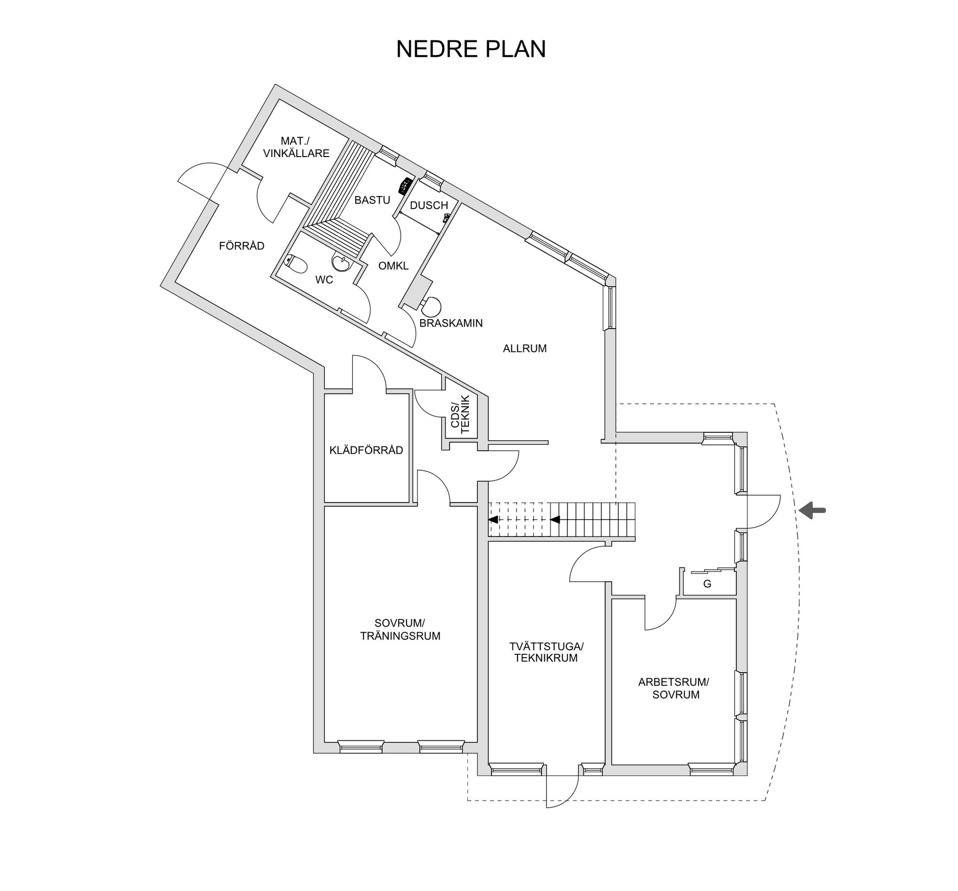 Villa, Poppelvägen 51, Fornudden-Persudde, Tyresö