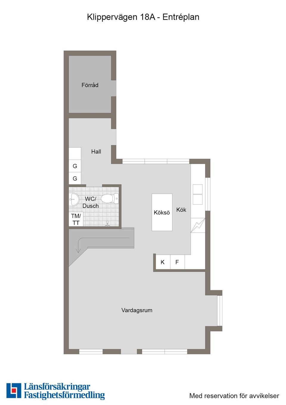 Bostadsrätt, Radhus, Klippervägen 18A, Bredsand, Enköping