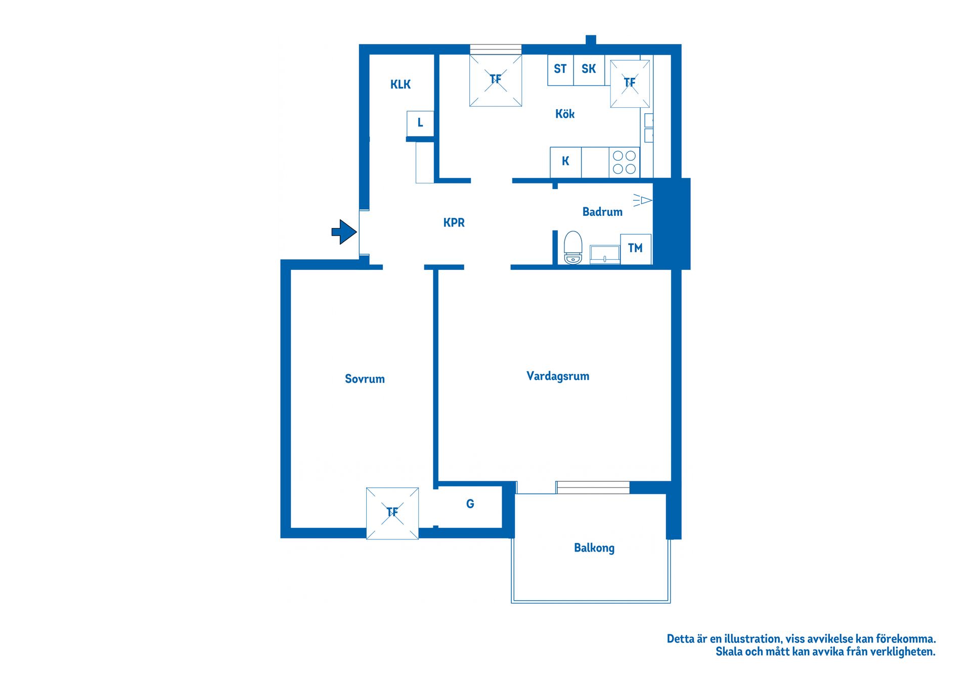 Bostadsrätt, Tulpanvägen 4C, Katrineholm Nävertorp, Katrineholm