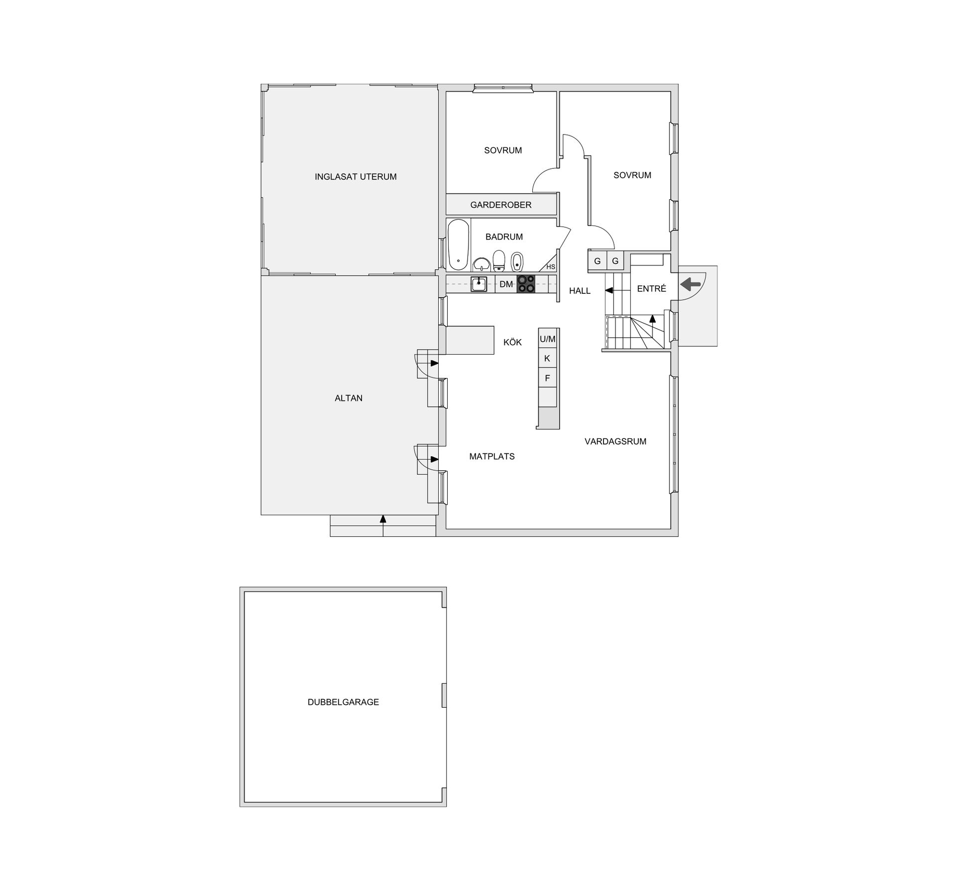 Villa, Prästvägen 26, Finja, Hässleholm