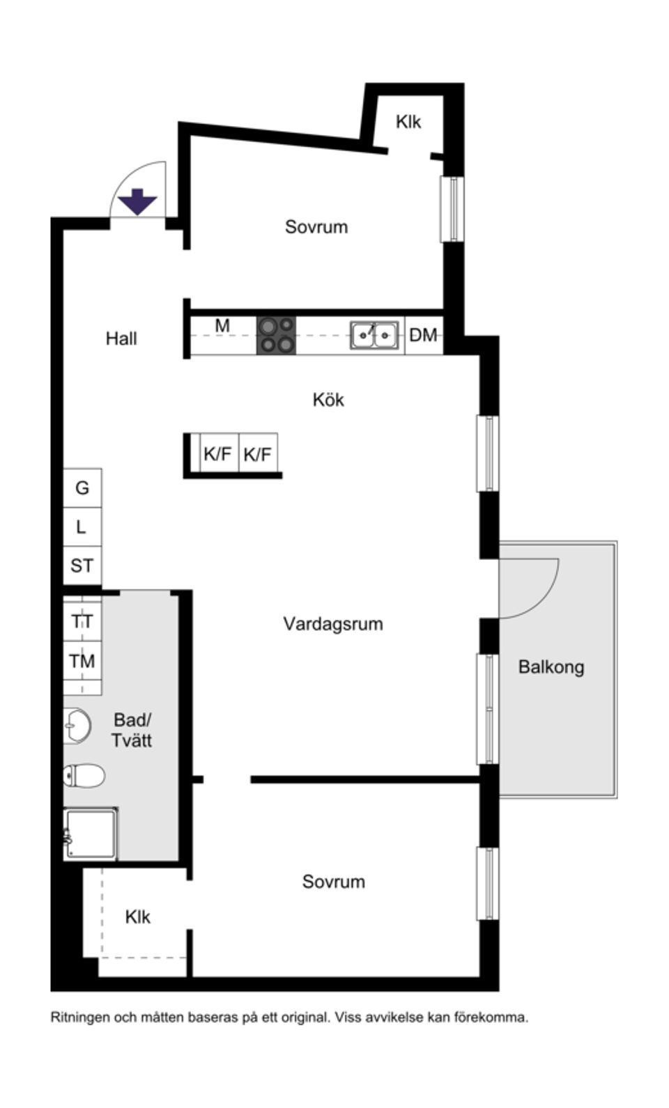 Bostadsrätt, Oskarslundsbacken 1, 4 tr, Liljeholmskajen, Stockholm