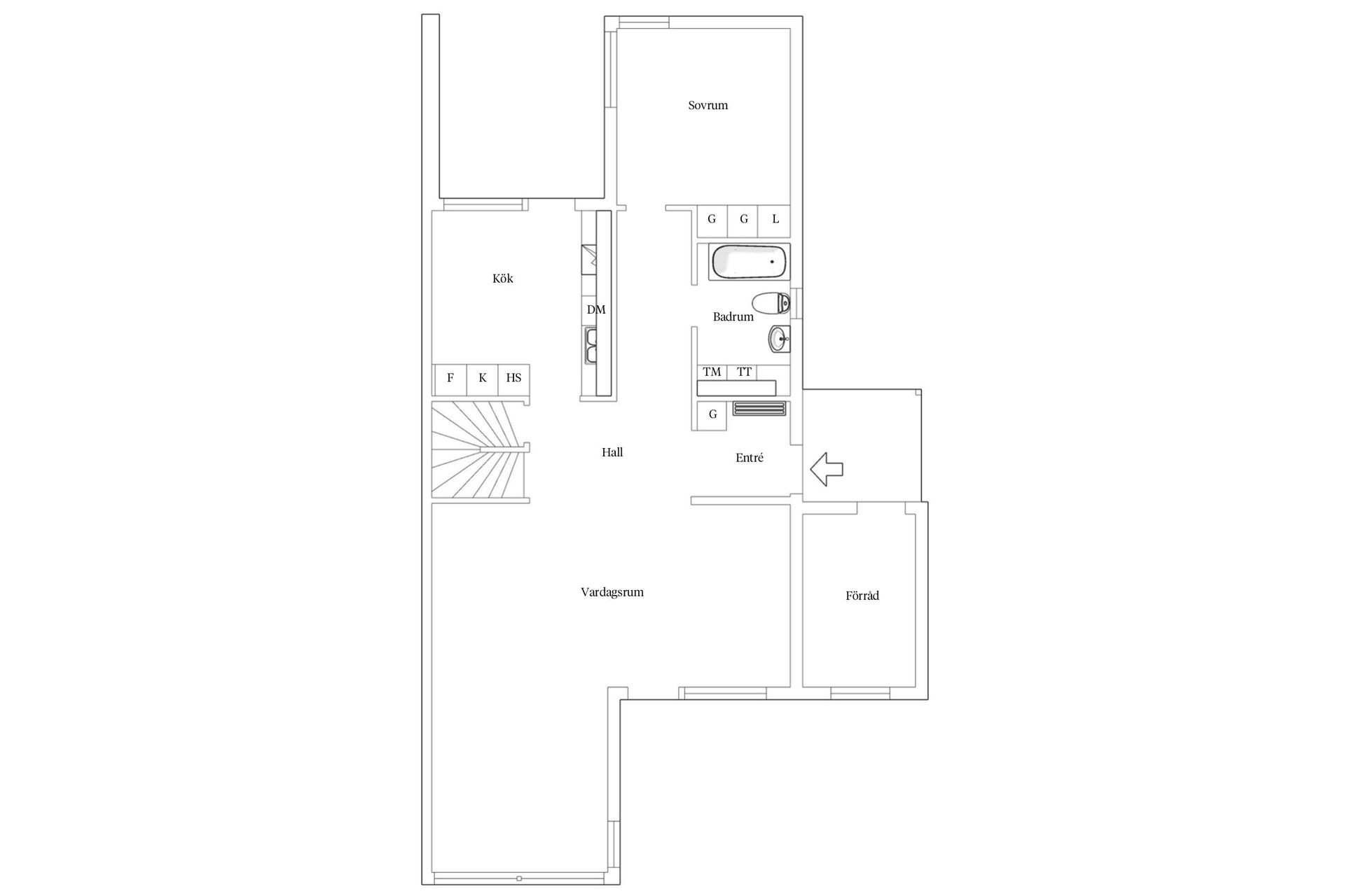 Bostadsrätt, Valhallagatan 37, Annedal, Västerås