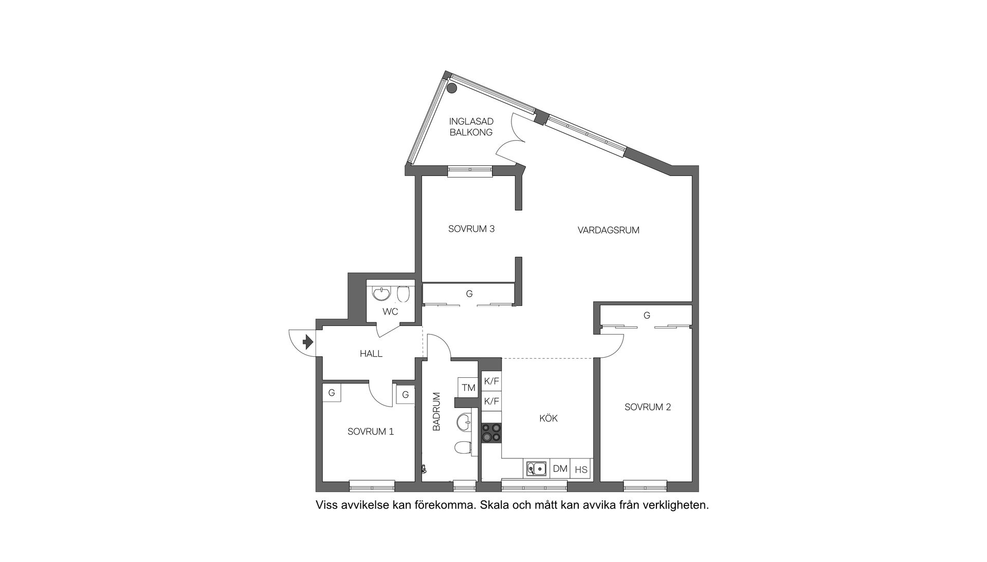 Bostadsrätt, Ankargatan 15, Öster Mälarstrand, Västerås