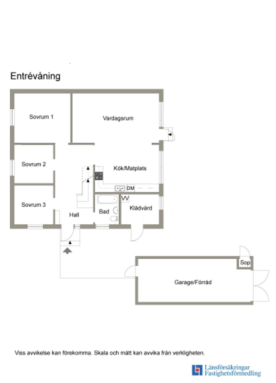 Villa, Bjönns väg 3, Nusnäs, Mora