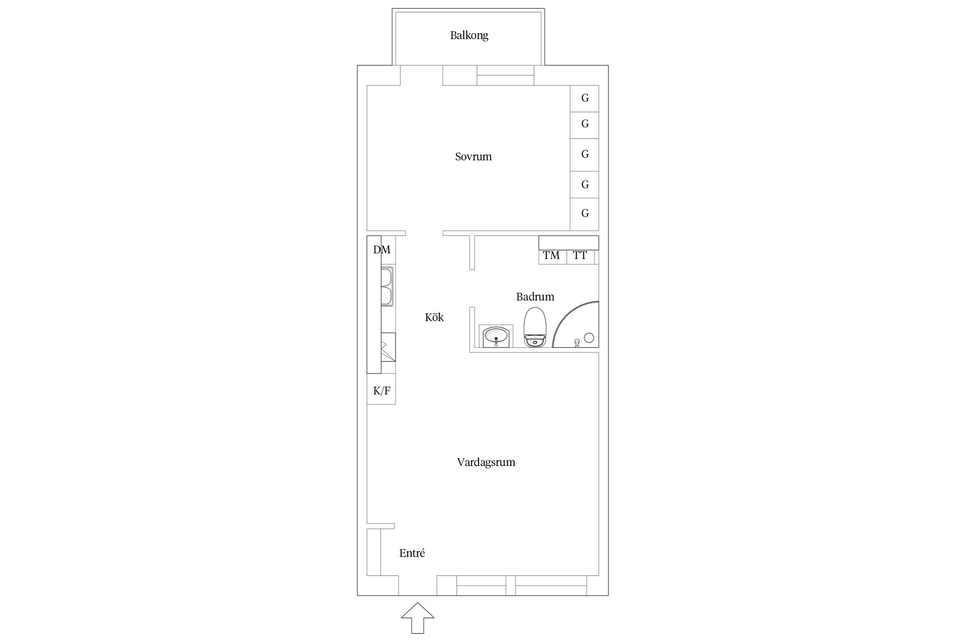 Bostadsrätt, Kostergränd 5A, Västra Hamnen, Malmö
