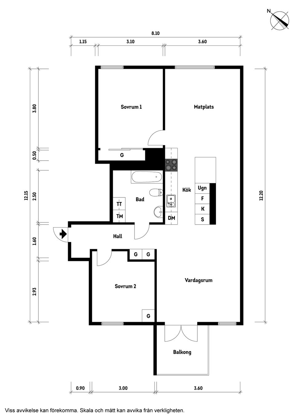 Bostadsrätt, Lilla Marconigatan 13, Frölunda, Göteborg