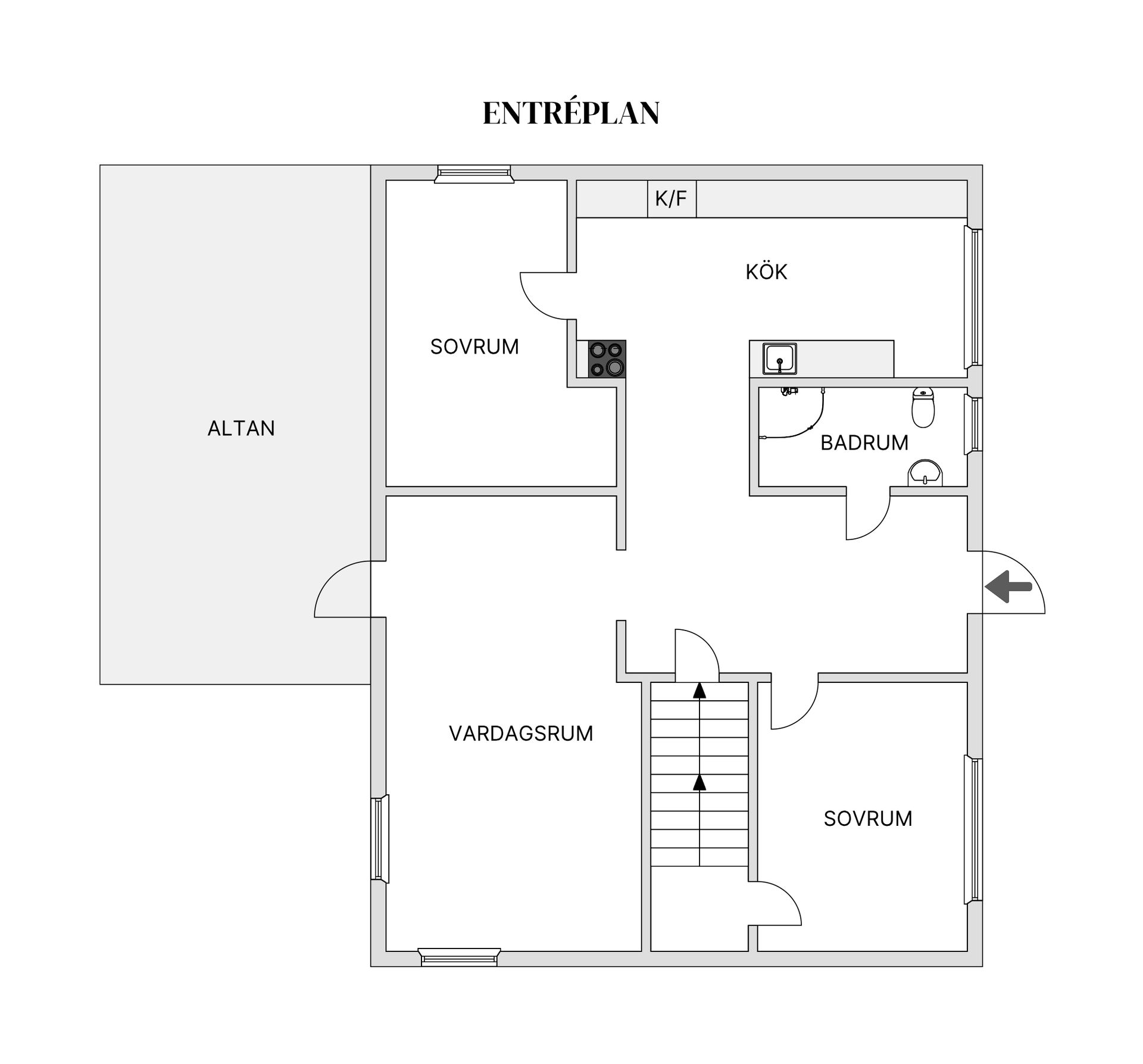 Villa, Allégatan 6, Hyltebruk, Hylte