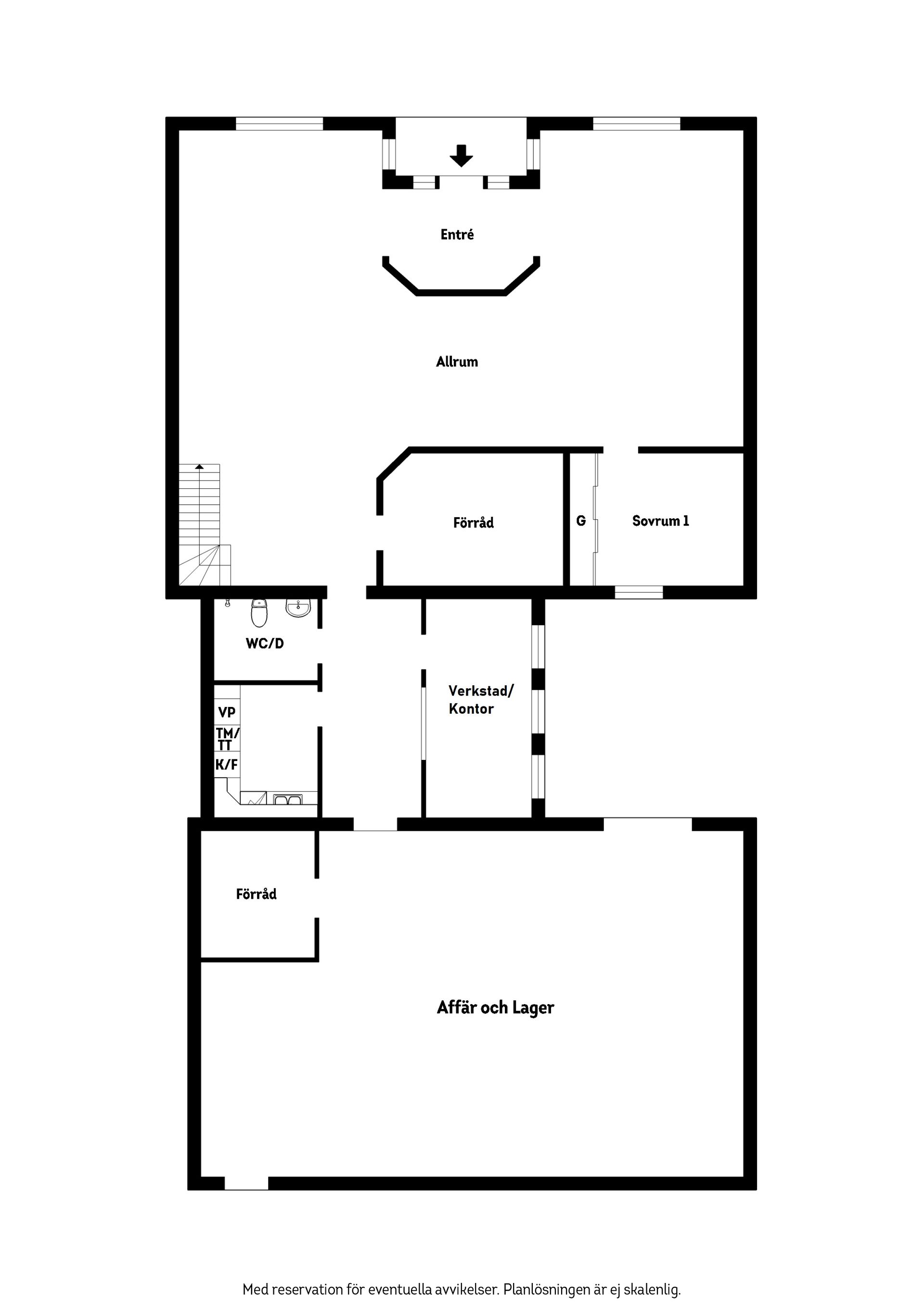 Villa, Bantorget 2 / Kungsgatan 46, Furulund - Centralt, Kävlinge