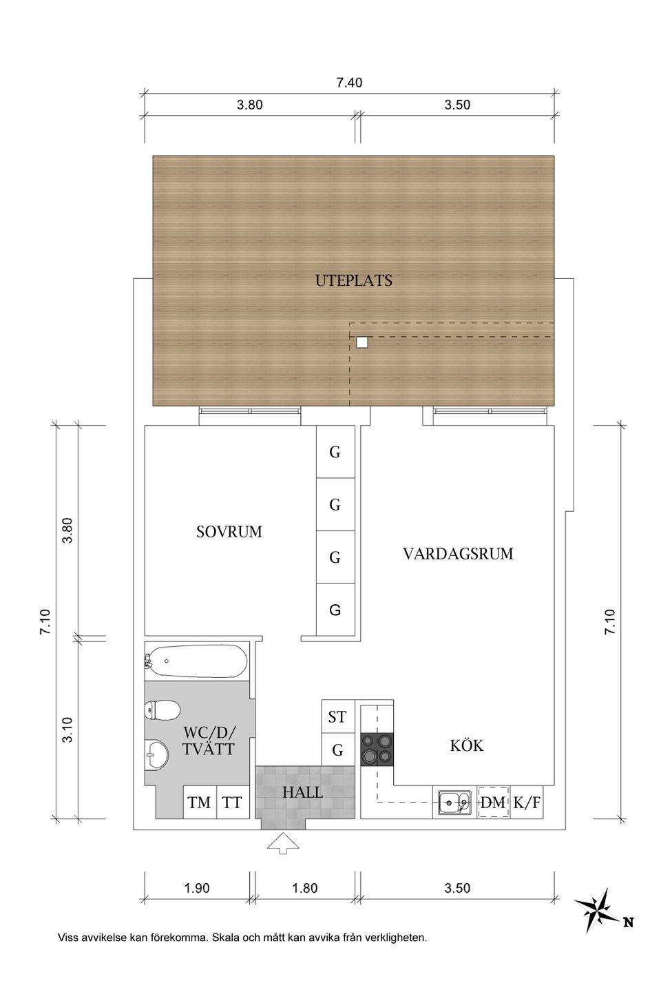 Bostadsrätt, Växthusvägen 11, Bro, Upplands-Bro